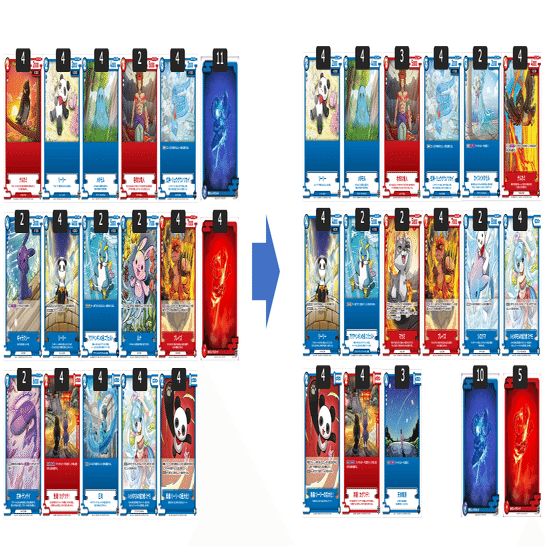 CNPトレカ] Nコレ杯2025 優勝デッキ ~青赤 巨大化奪取 ~｜REY@トレカ