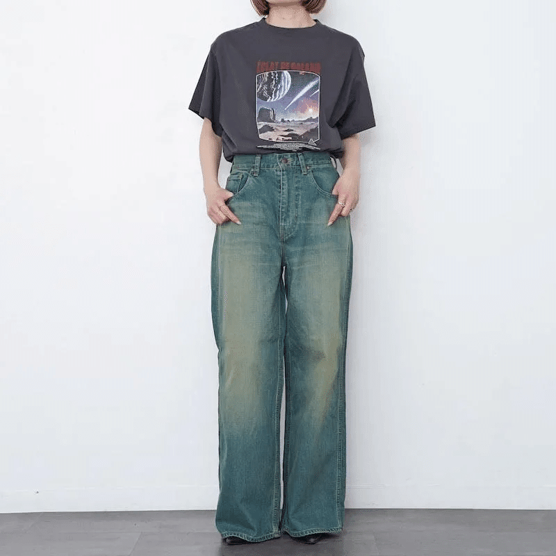 今履きたいデニム！【THE SHINZONE】ROBINSON DENIM PANTS