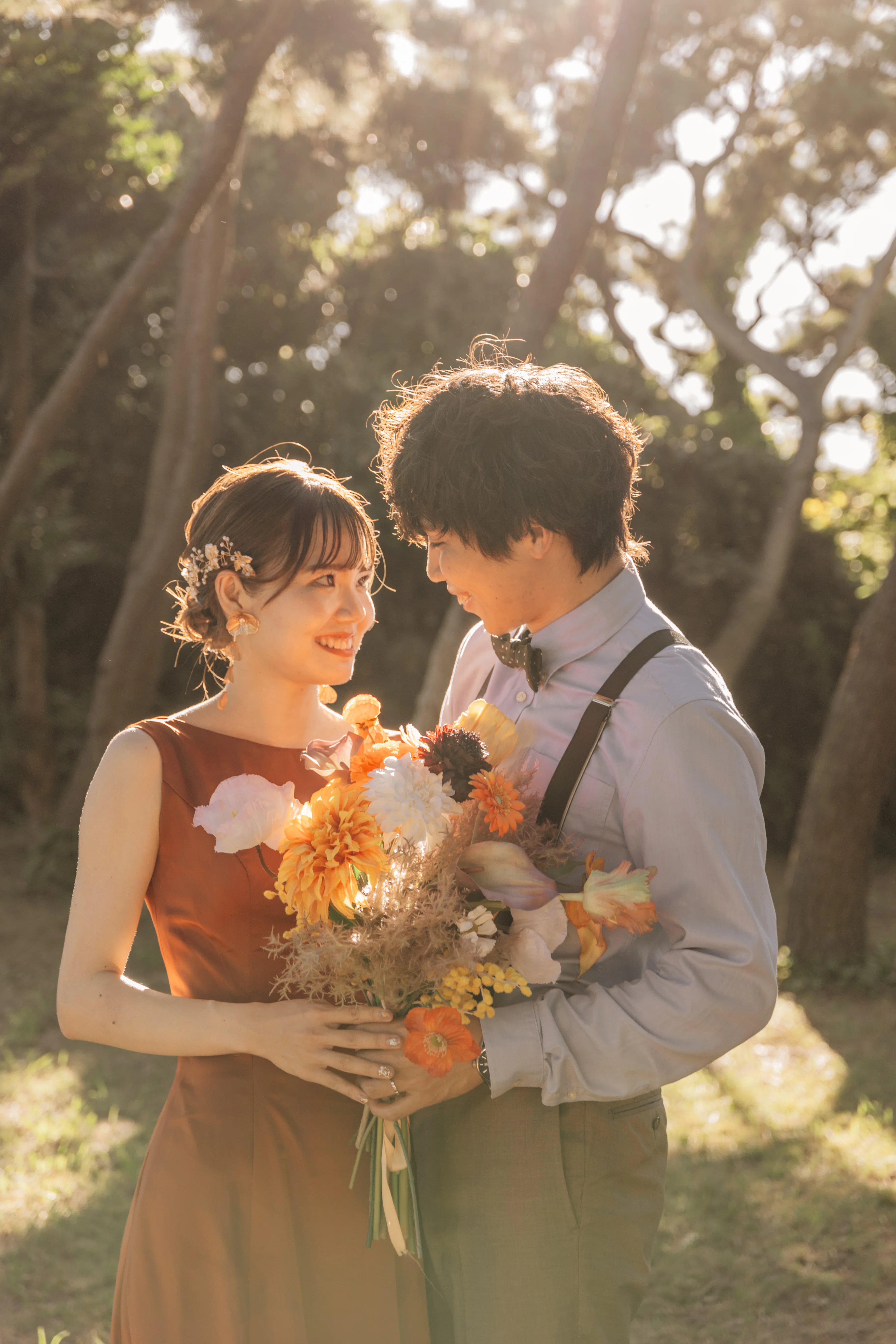 結婚式セット（前撮り） 結婚式前撮り】ヘアチェンジのタイミング＆コツまとめ📝｜THE STORY