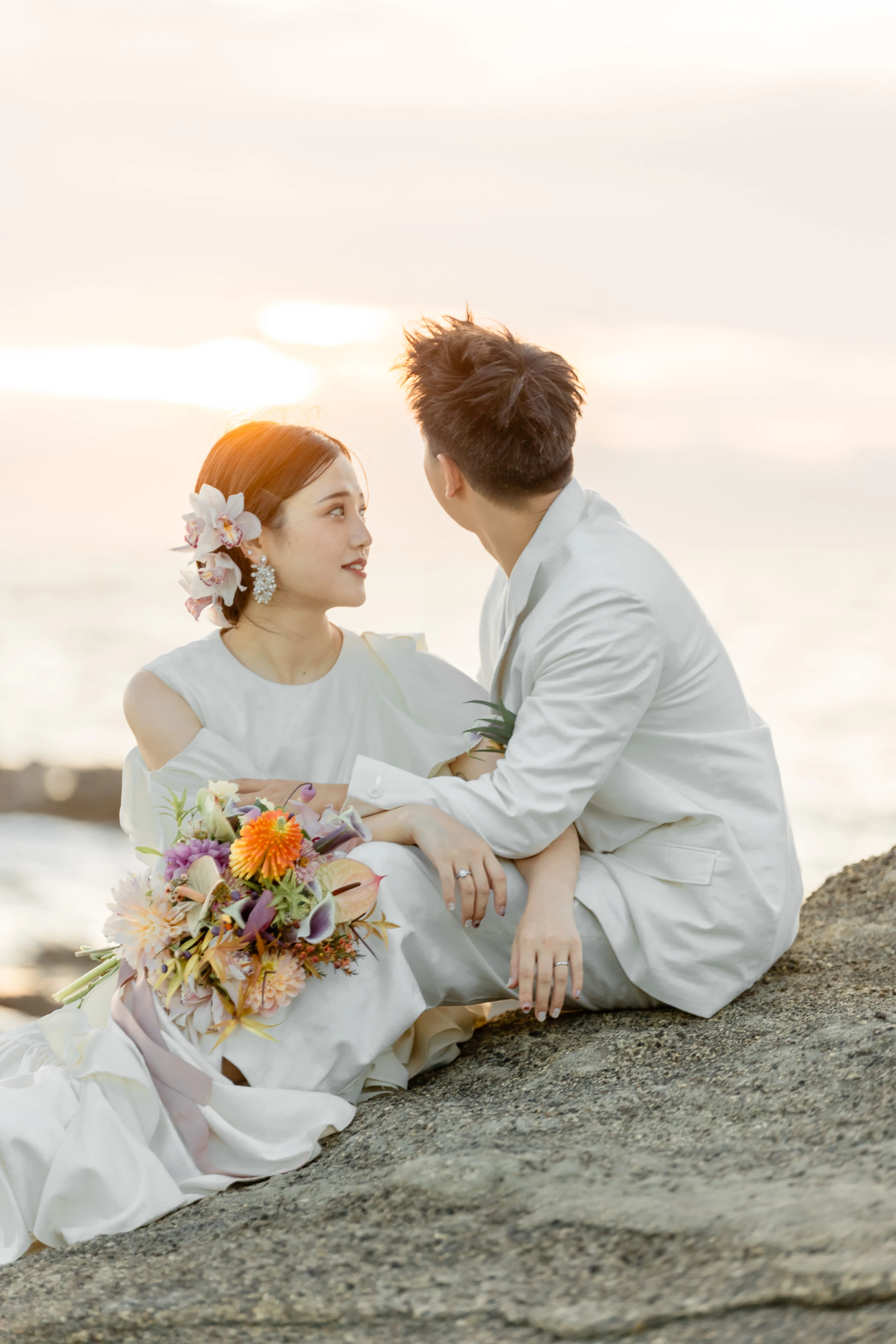 結婚式前撮り】ヘアチェンジのタイミング＆コツまとめ📝｜THE STORY