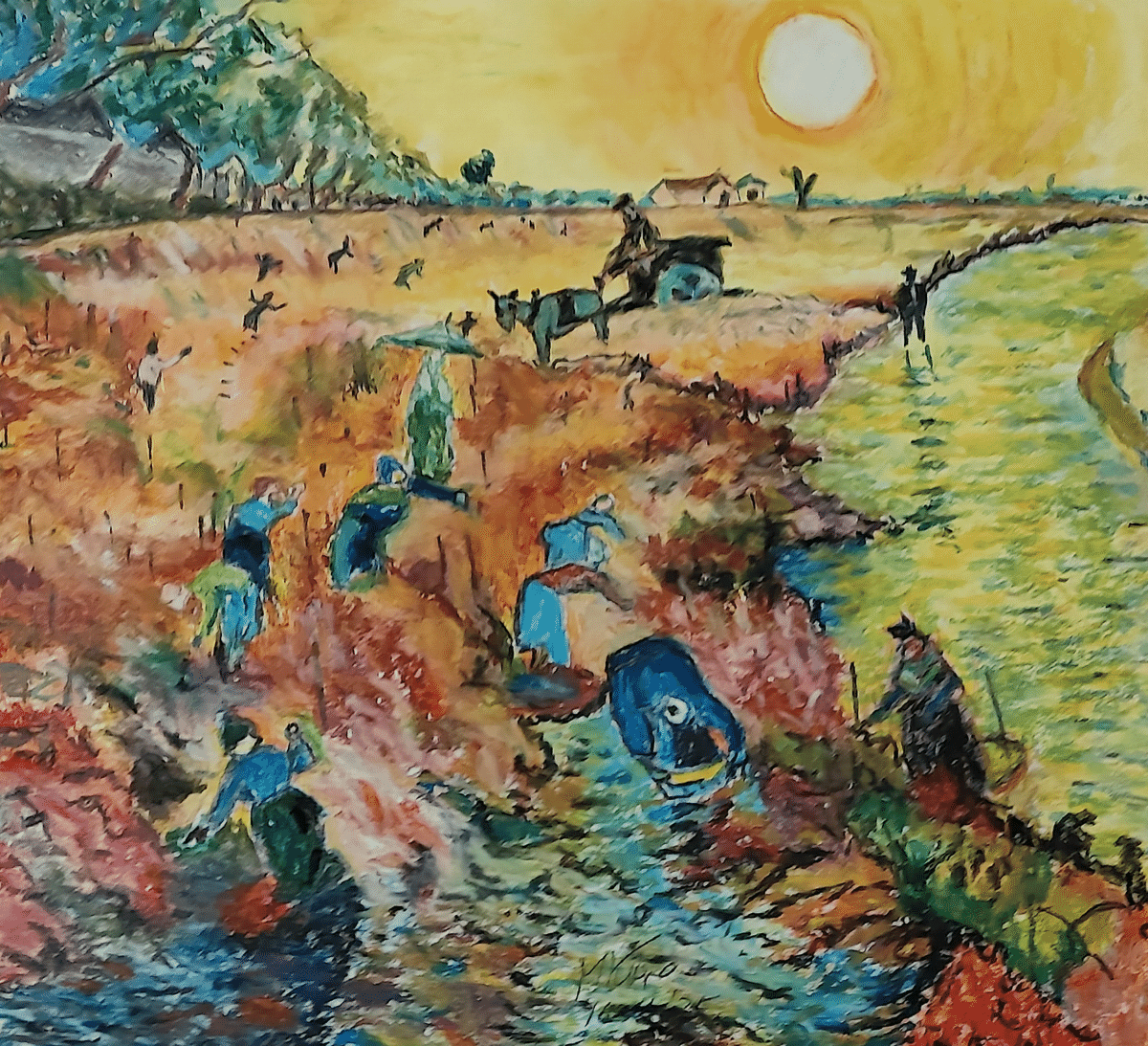 ゴッホ絵画切手コレクション(未使用) - 日本切手・外国切手の