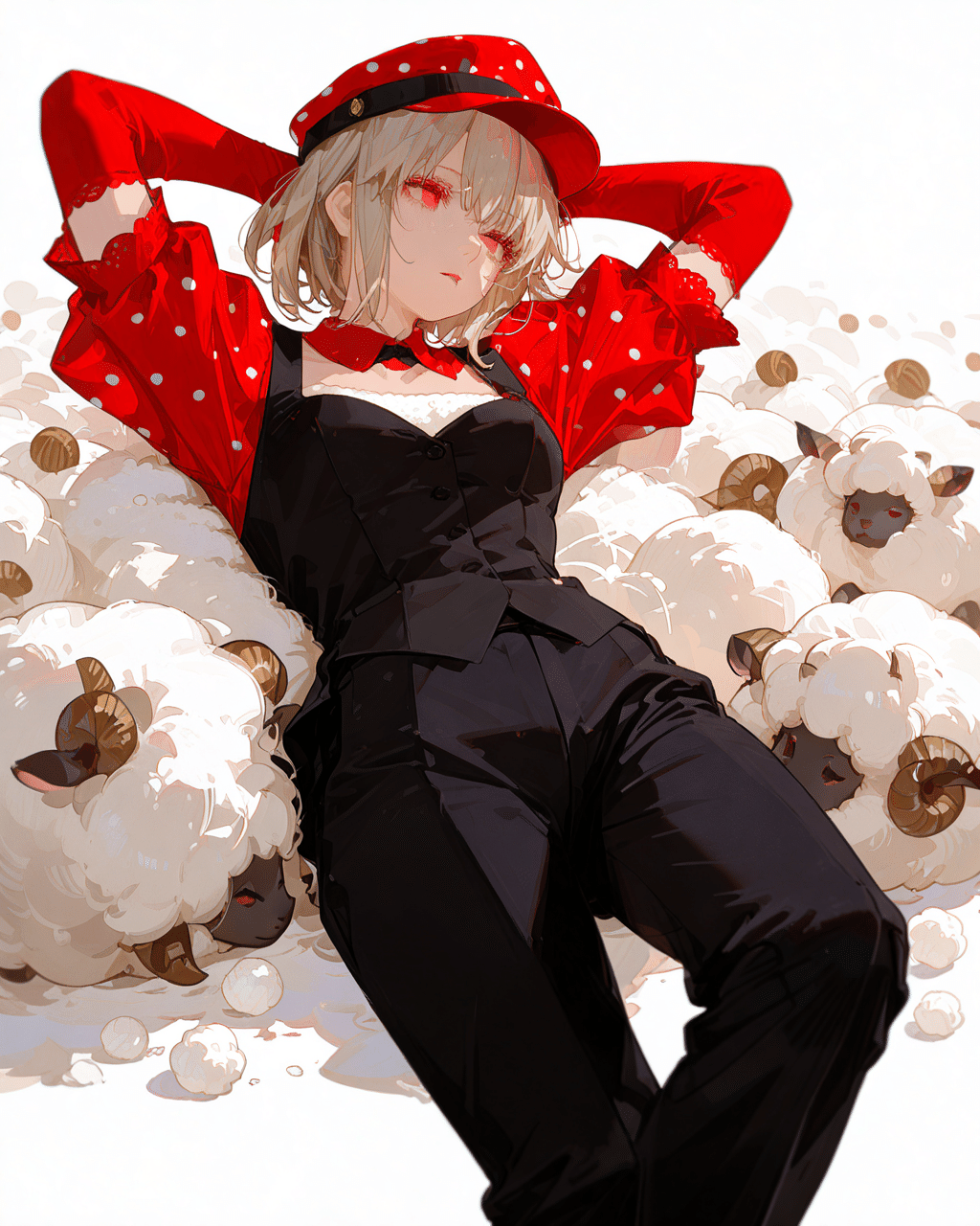 アニメや漫画キャラの日常のファッションを楽しむワイルドカード