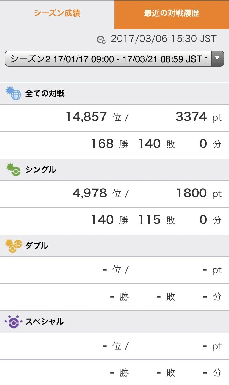 USUMで使っていた5世代サンプル2紹介｜奇人
