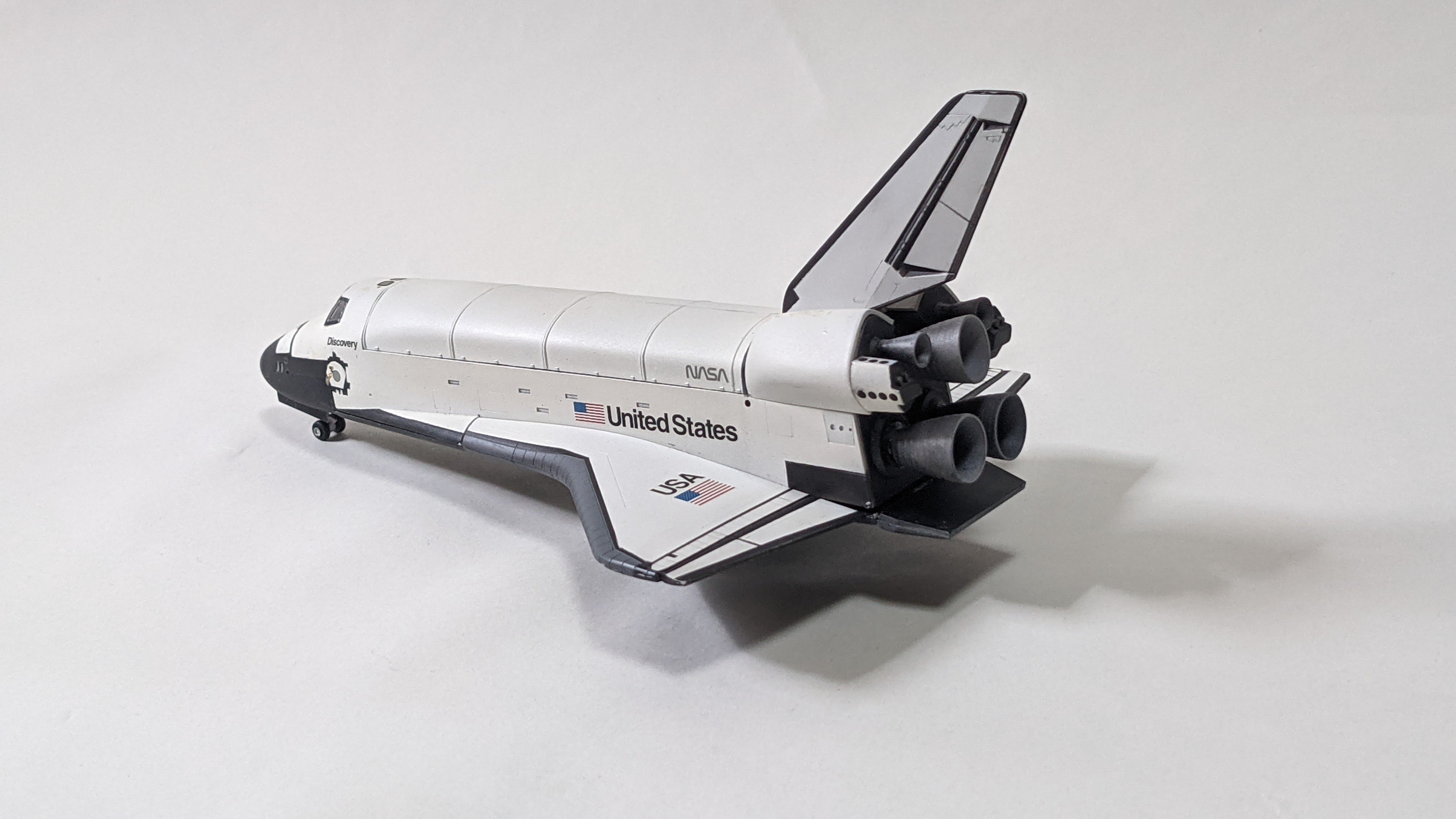 1/200スペースシャトル製作記録（プラモデルの記録）｜aoi