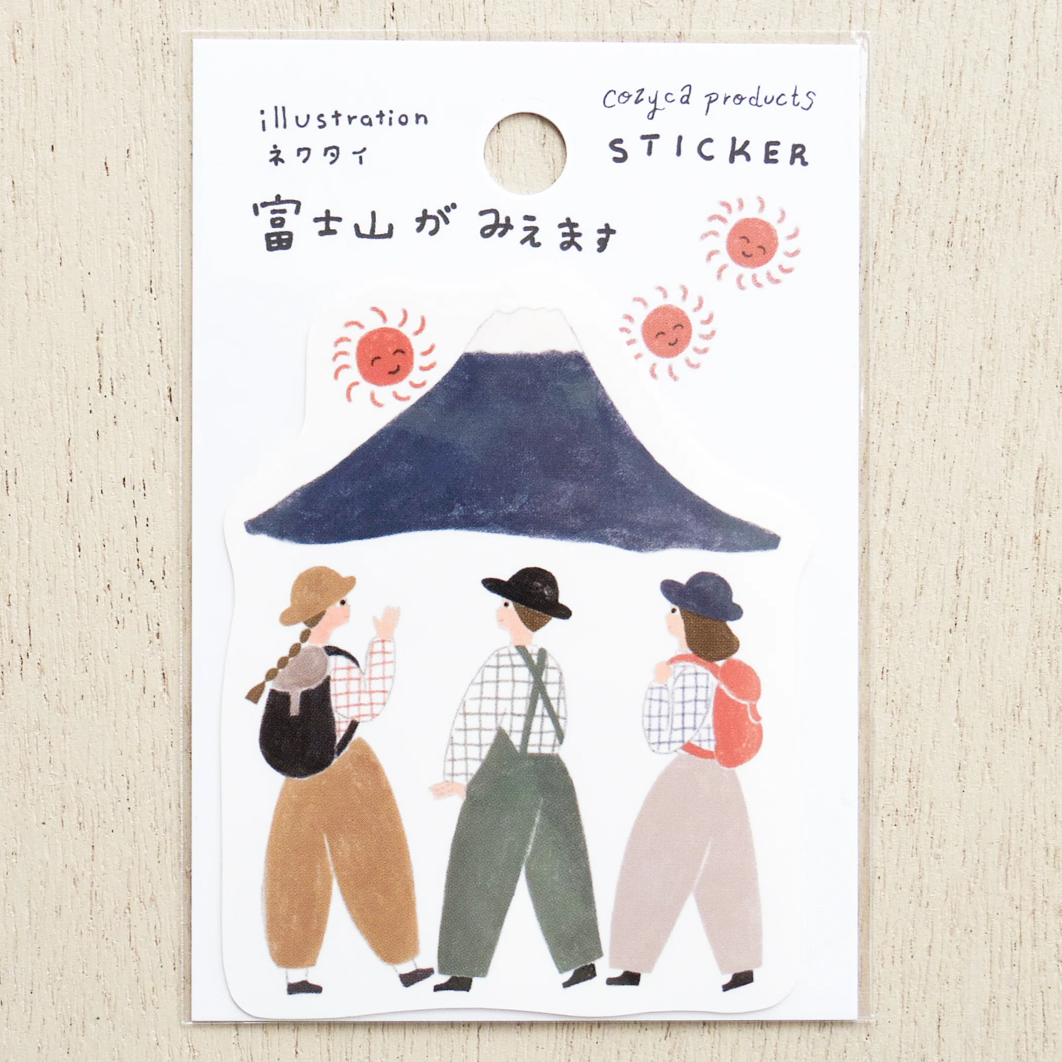 2025夏の新作⑤ステッカー ｜表現社 cozyca products