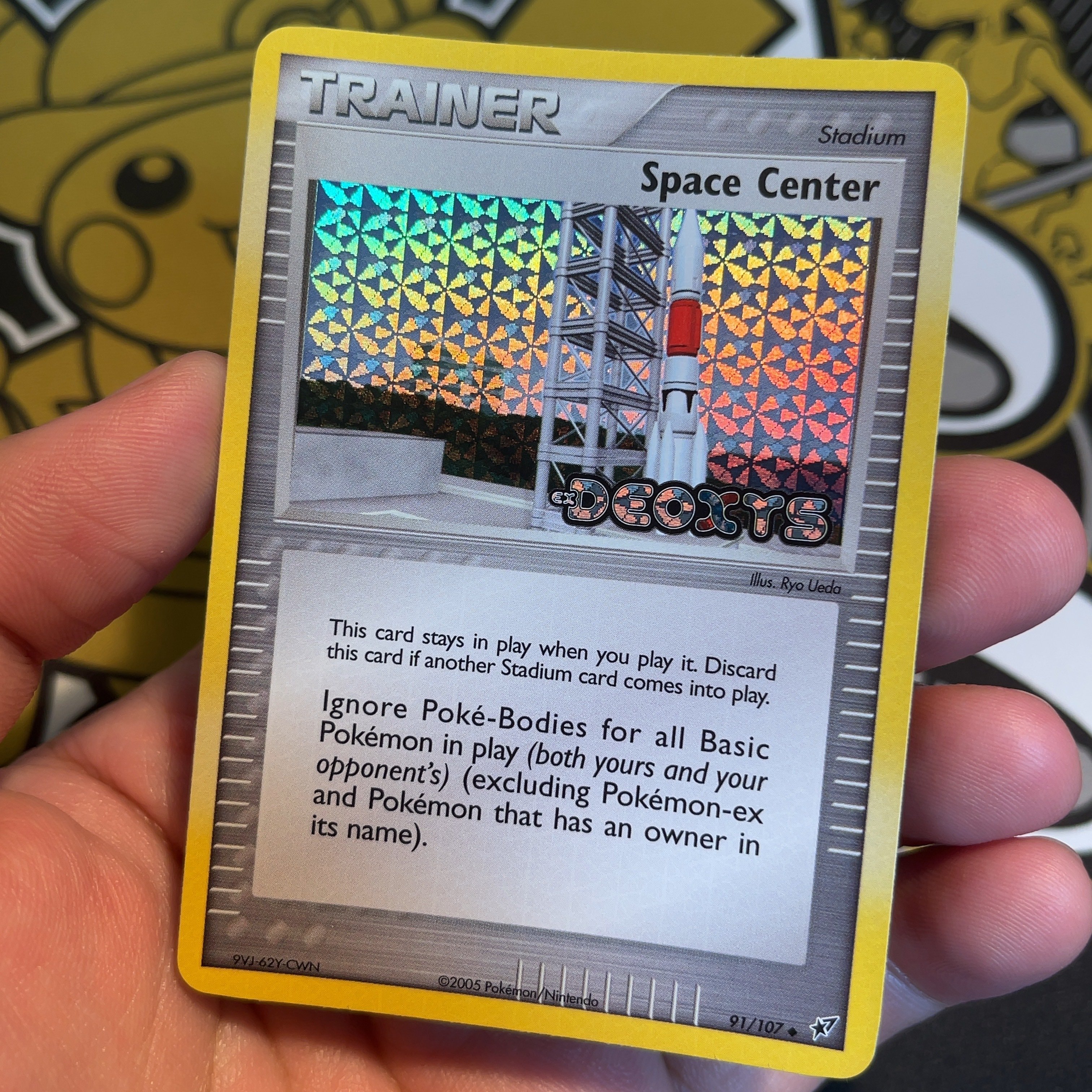 ポケカ英語版　space center リバホロ ポケカ 学習装置 Exp. Share 【リバホロ】 英語版 海外版 174