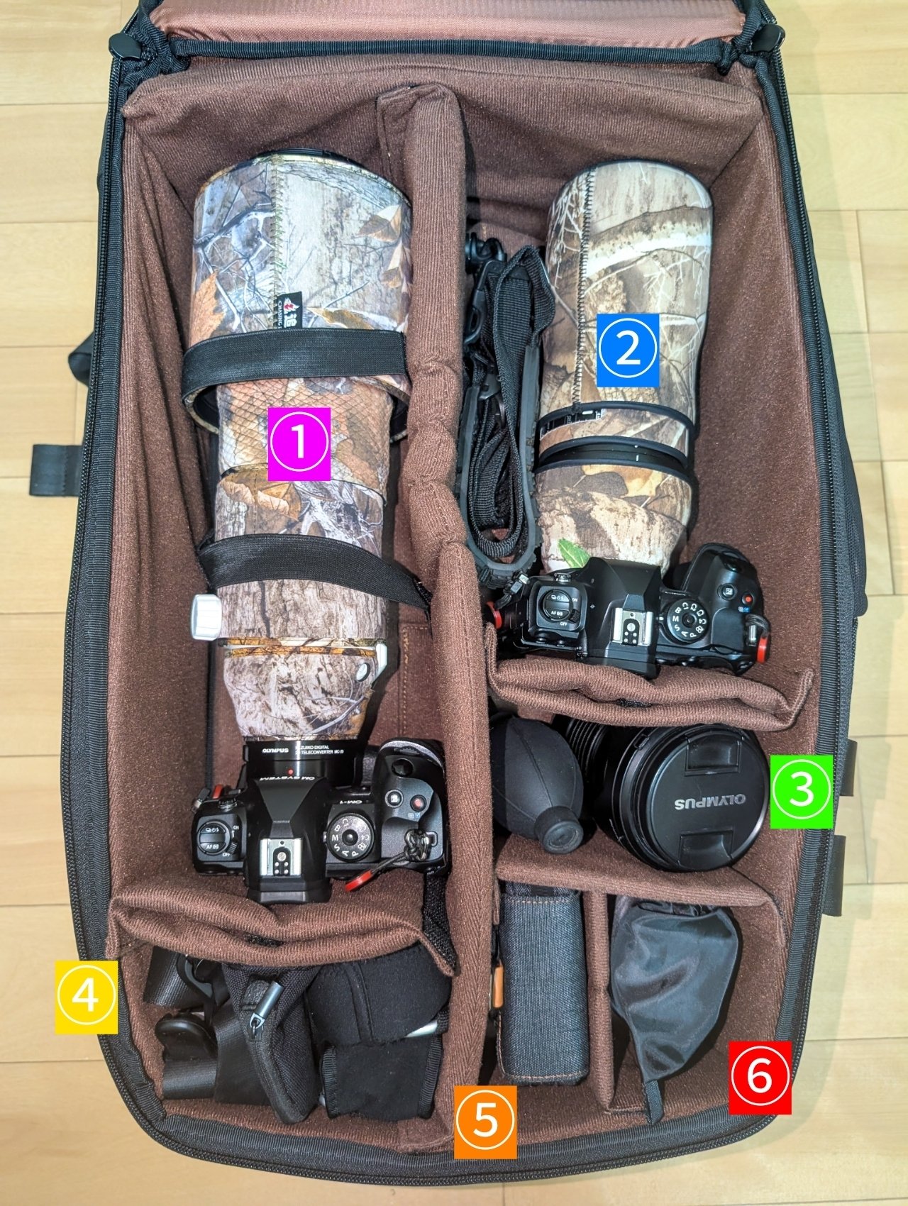 野鳥撮影向けの最強カメラリュック？aosta Sanctuary IV 