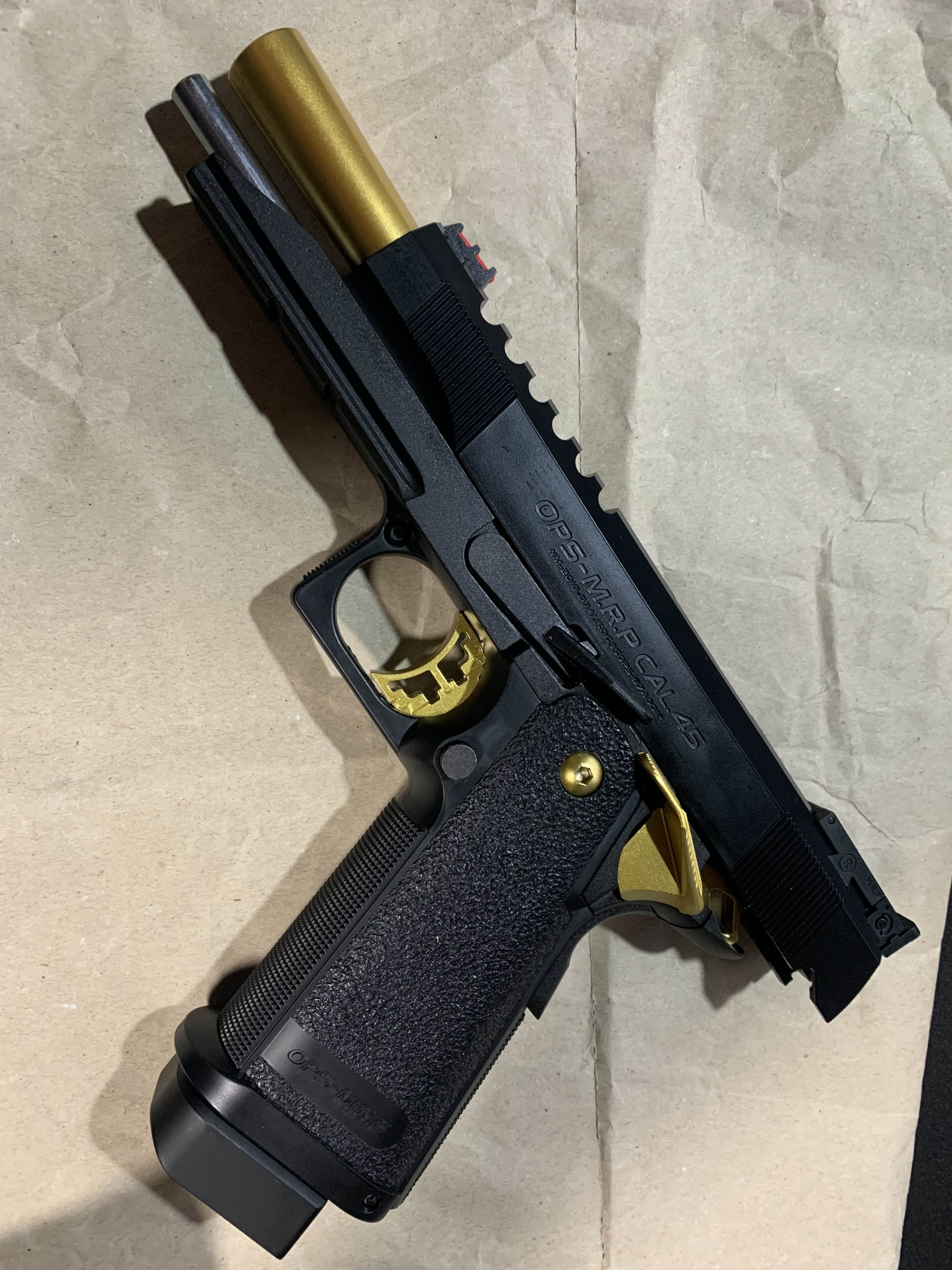 ハイキャパゴールドマッチ5.1カスタムになります。ユースドですがまだこれからです Hi-CAPA 5.1 GOLD MATCH(ハイキャパ 5.1 ゴールドマッチ) （東京