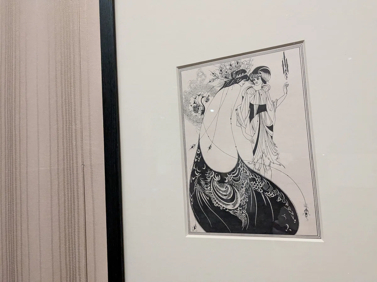 幻視を誘うモノクローム|異端の奇才 ビアズリー展|中島 浮世