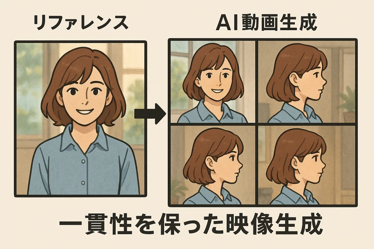 Runway Reference Runway References解説:Gen-4でキャラクターの一貫性を保つ方法|Kai|開発もできる生成AI活用アドバイザー