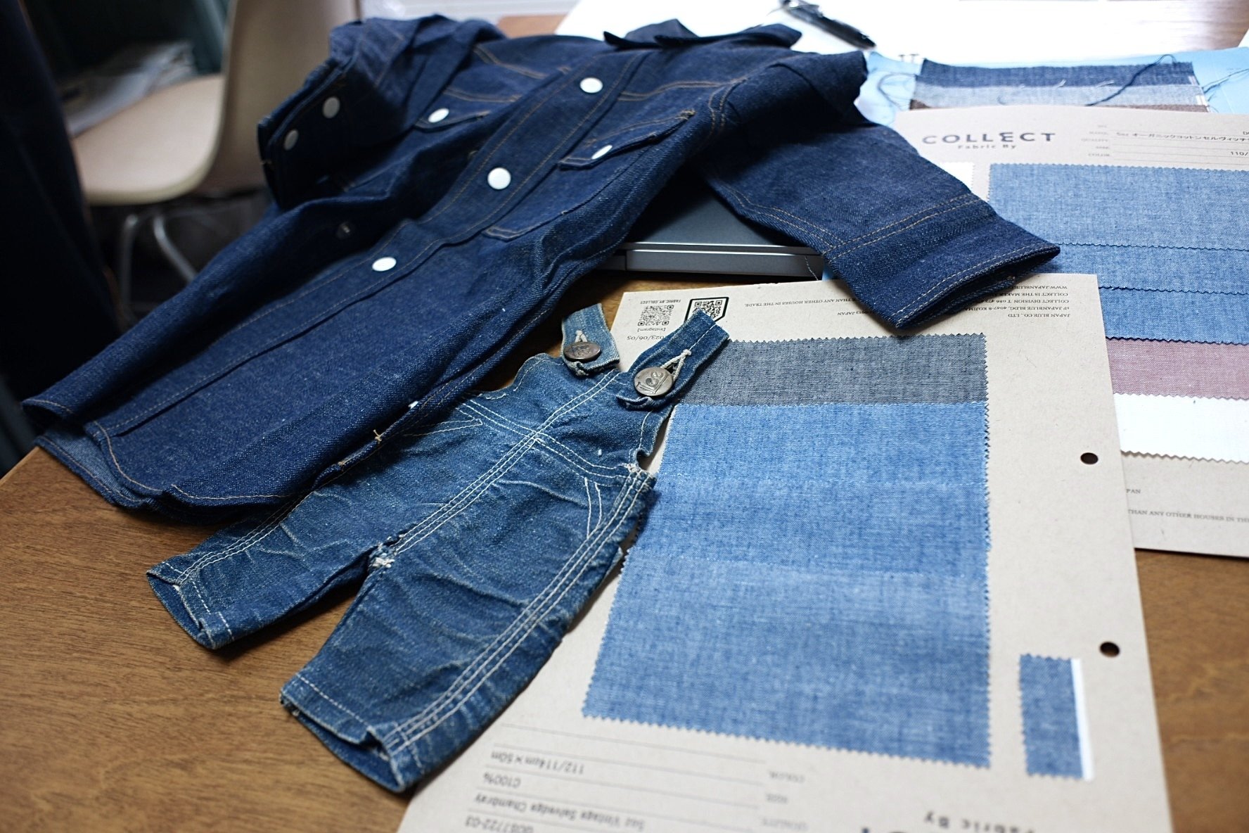 kooky zoo JUVENILE CHAMBRAY SHIRT【EX】 KOOKY ZOO JUVENILE CHAMBRAY SHIRT