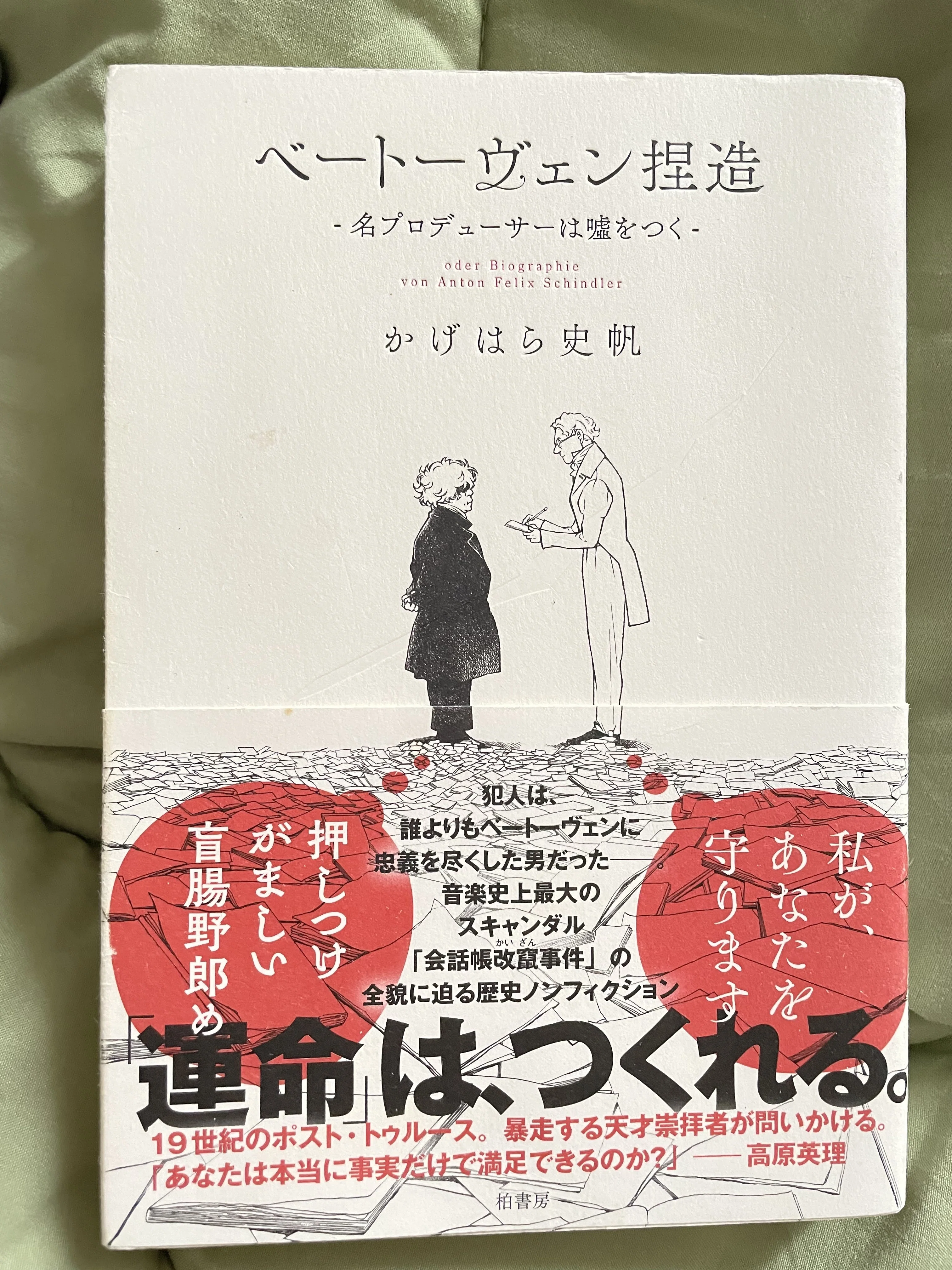 ベートーヴェン捏造』初版本で見たイラストはどこ？（Grokに描いて