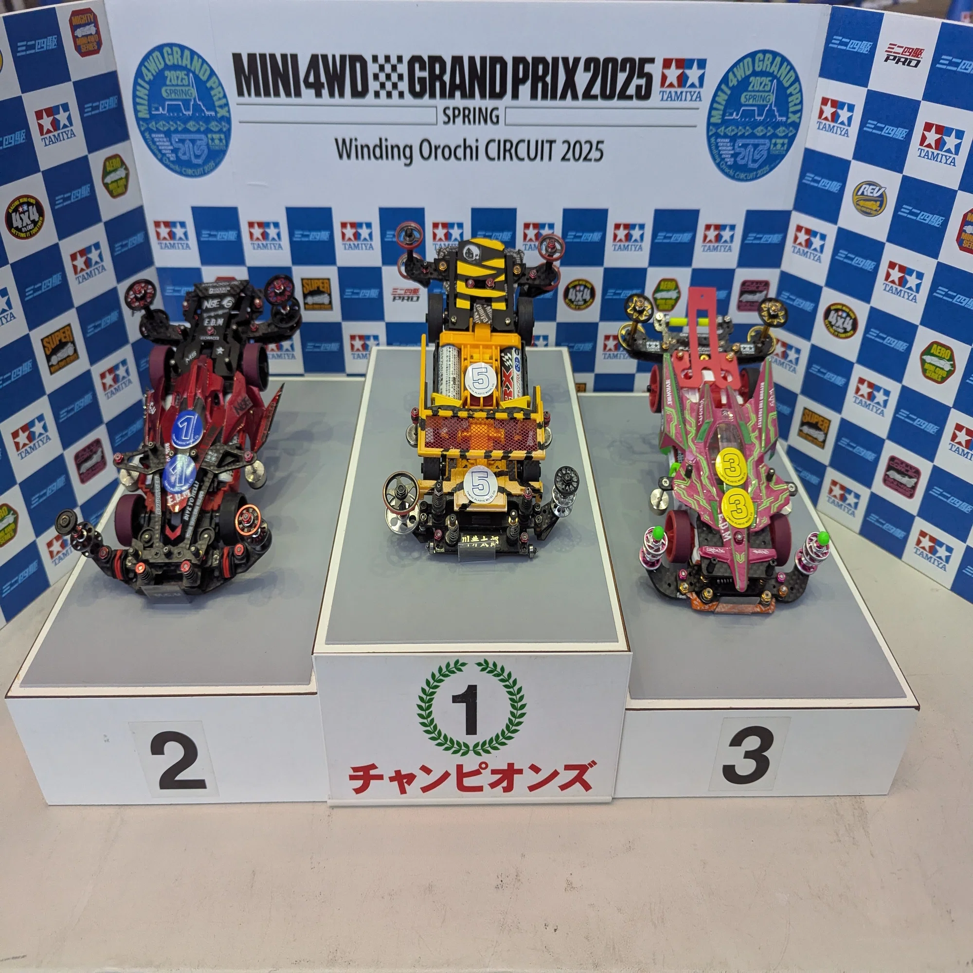 優勝しました✨ミニ四駆グランプリ2025スプリング東京大会2D 