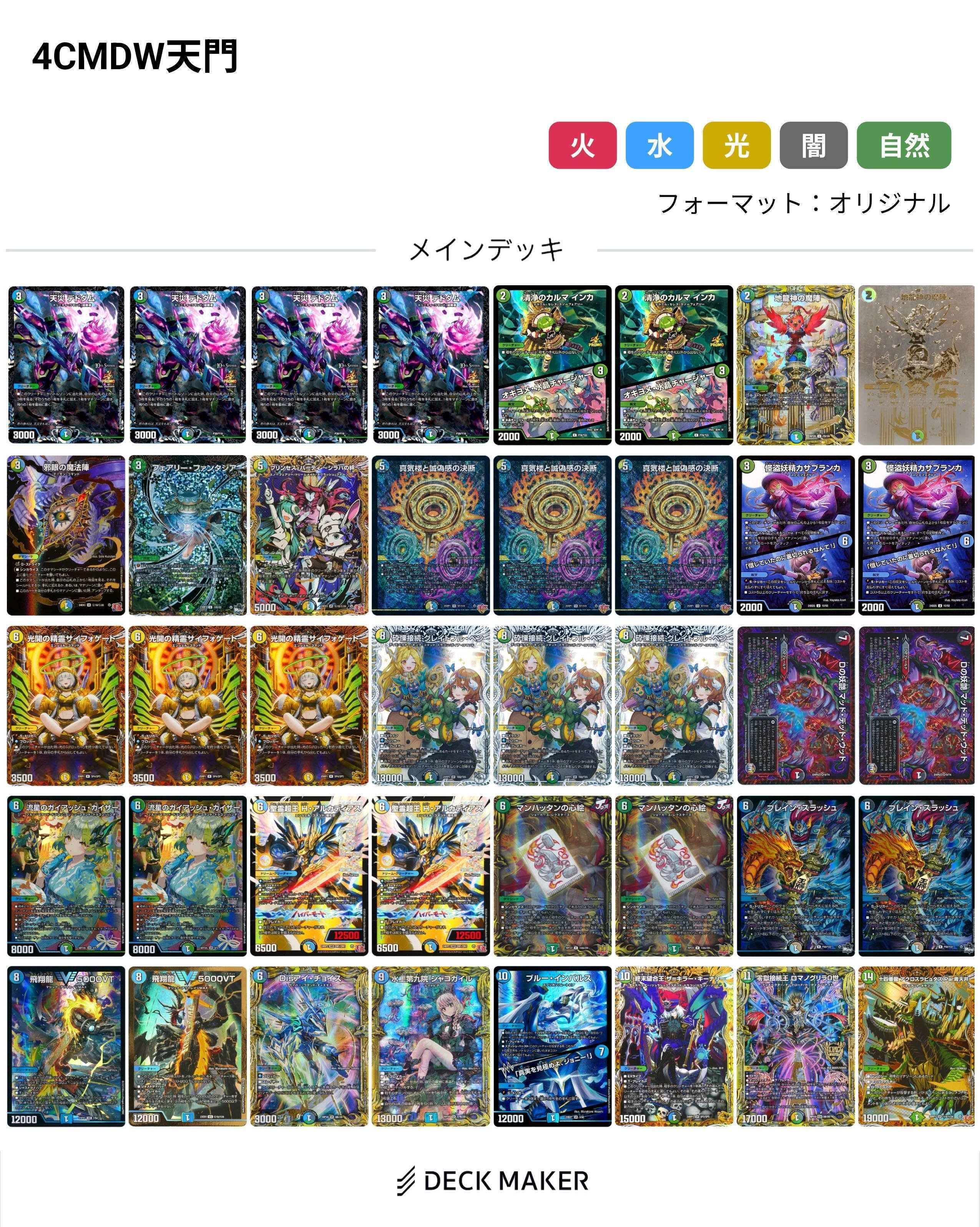 デュエルマスターズ パーフェクトペテンシー4枚 - メルカリ