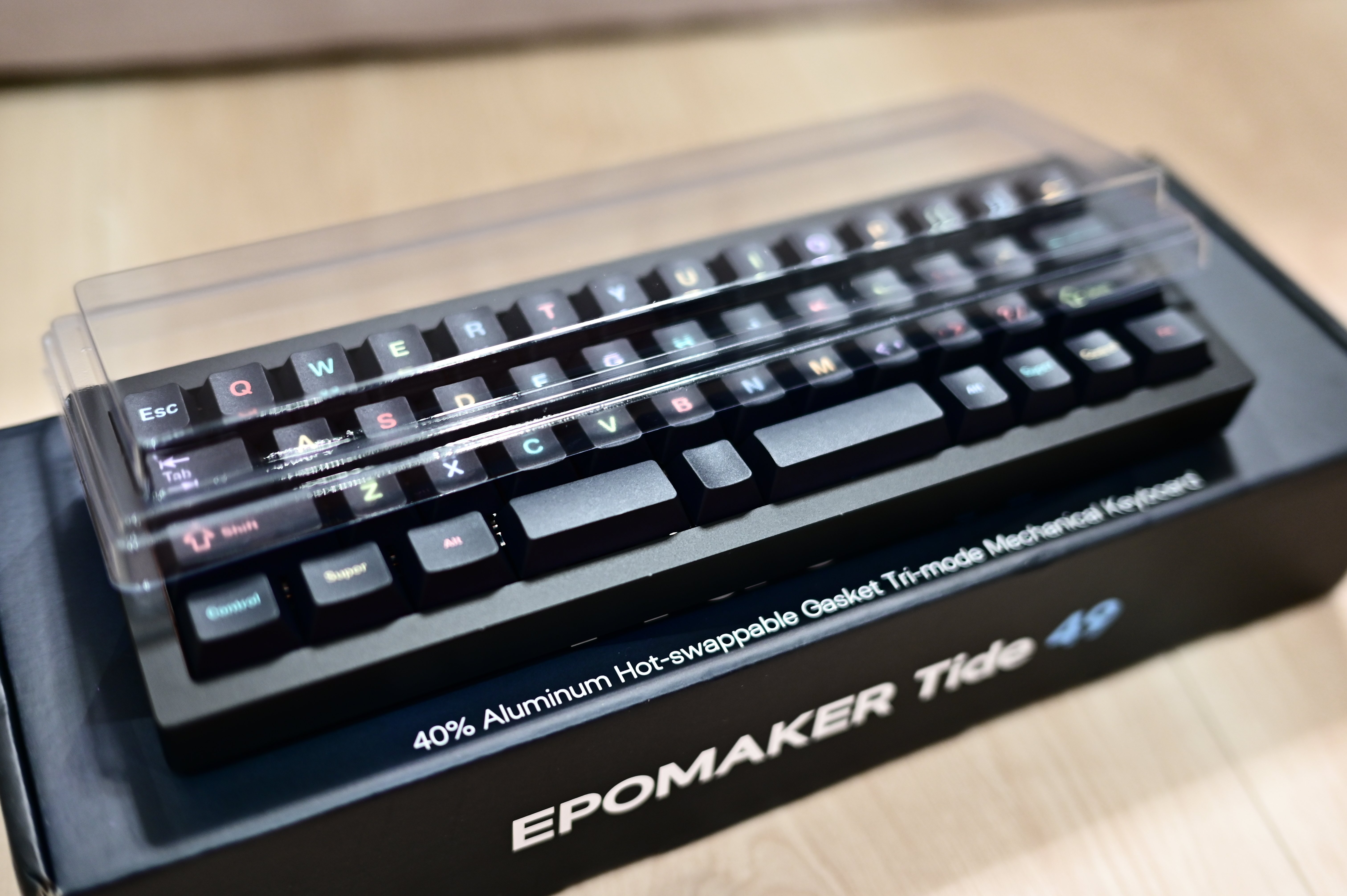 ほぼ未使用】EPOMAKER Tide 49 アルミケースキーボード リニア軸
