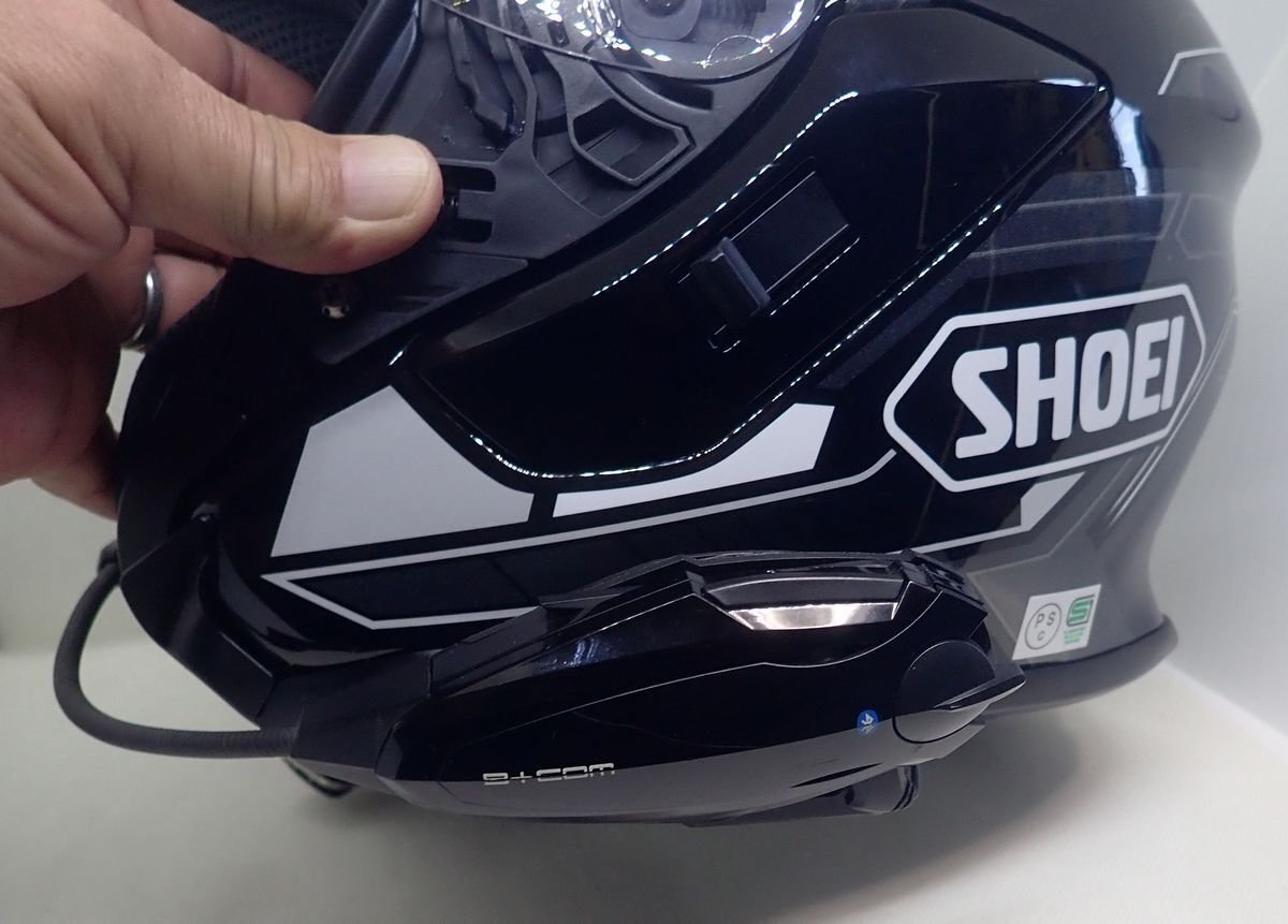 SHOEI J-Cruise3にB+COMを装着｜Nom