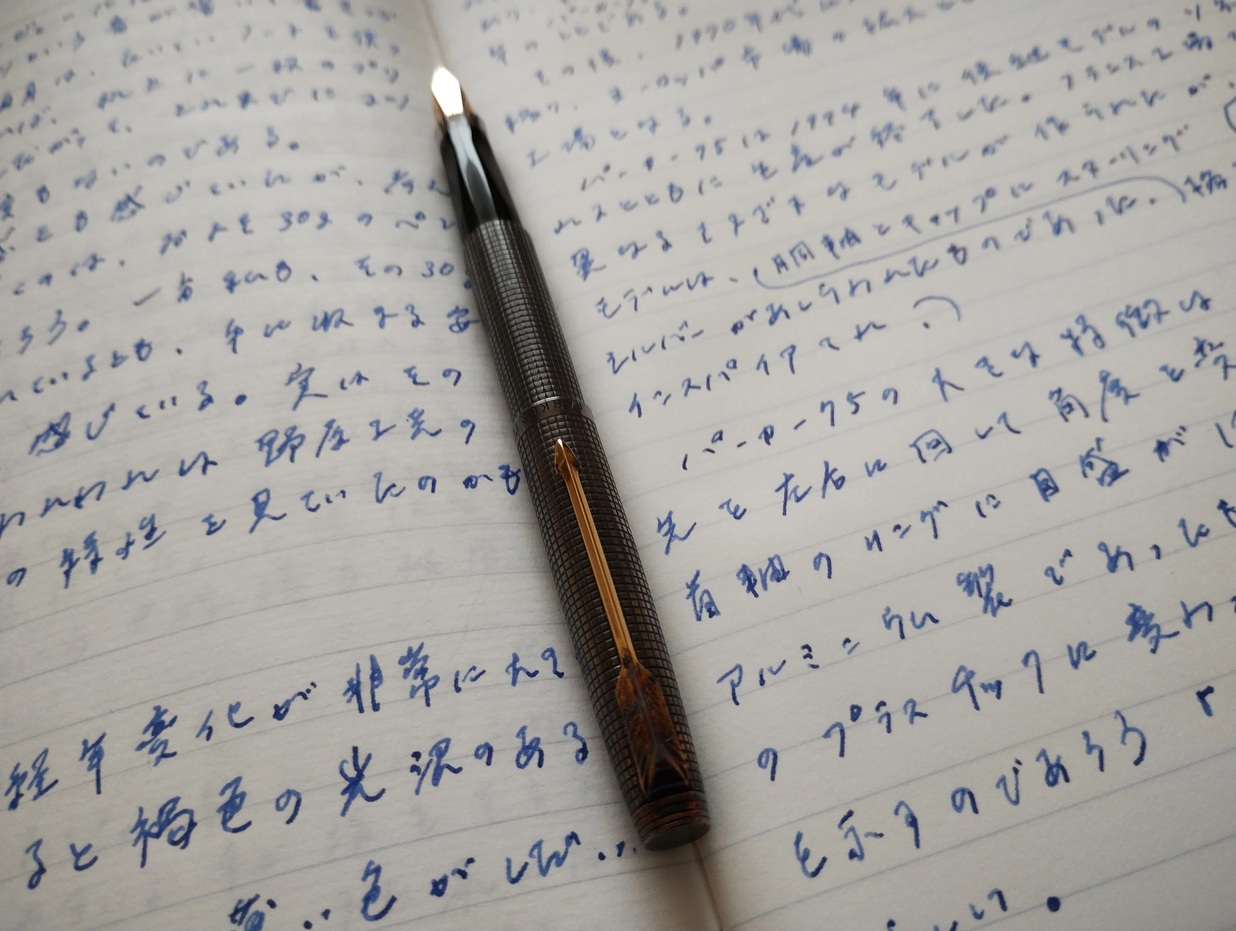パーカー75についての覚え書き｜踏架 Catch the wind