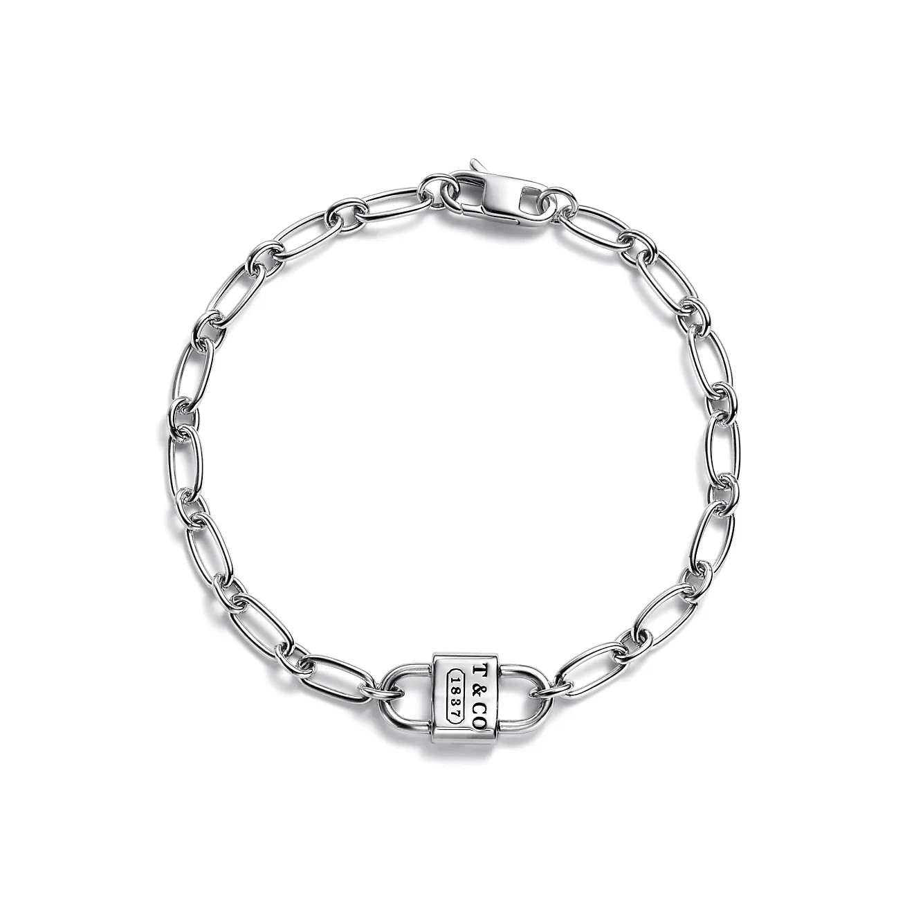 Tiffany＆Co.ハート型チャーム付きブレスレット シルバー925刻印