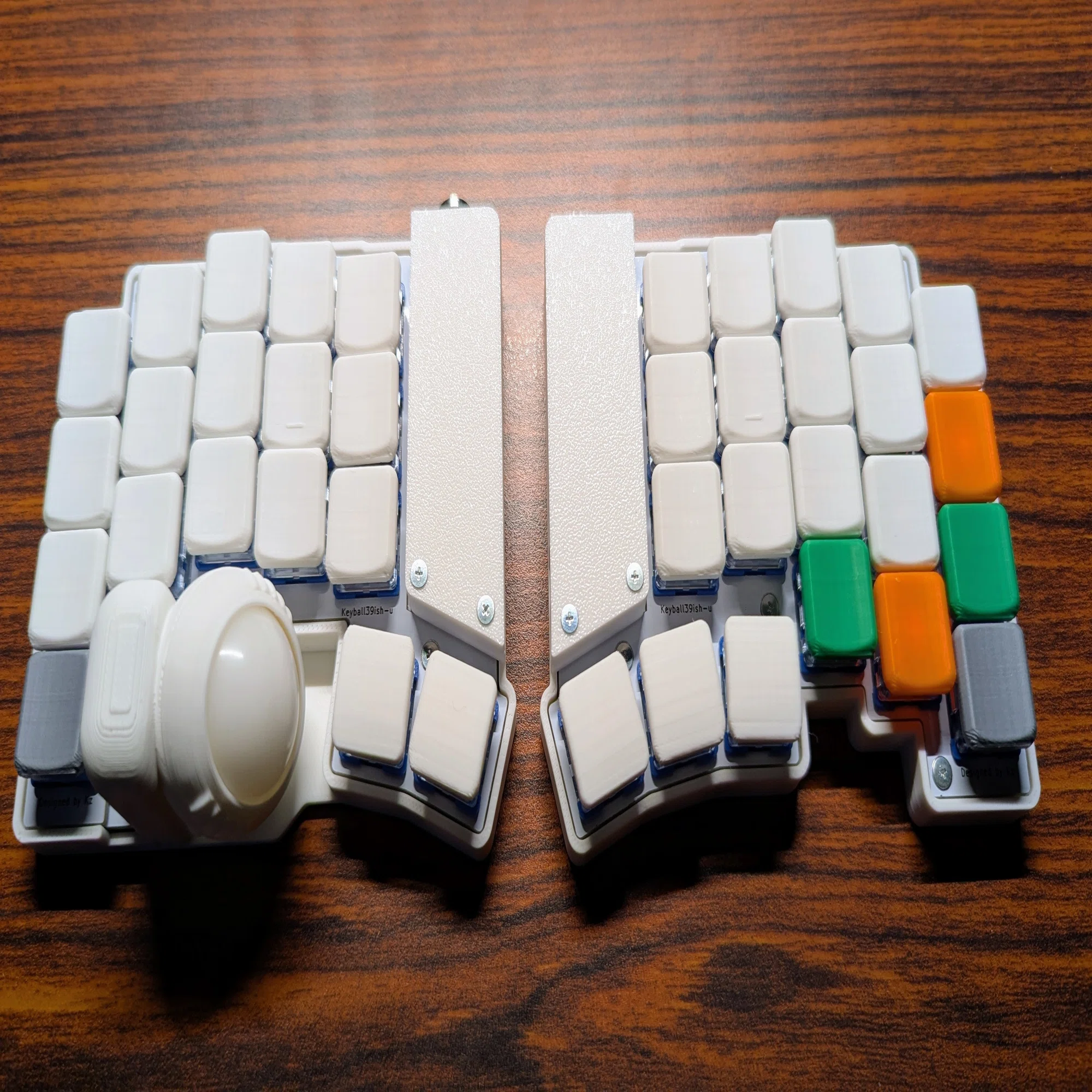 Keyball39ish で狭ピッチキーボードに入門してみた｜hyakum