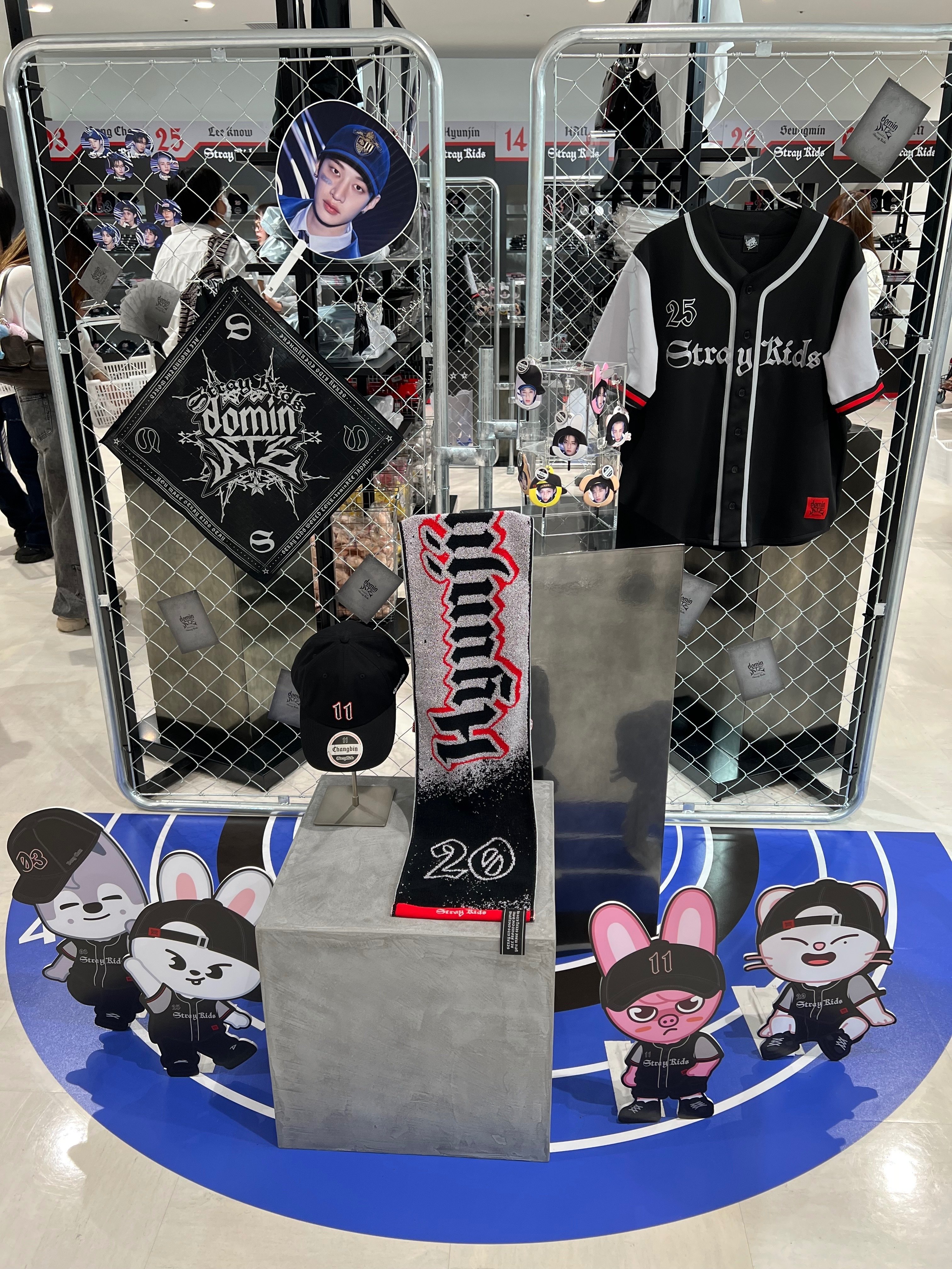 Stray Kids dominATE 東京銀座ポップアップストアでチャンビン運