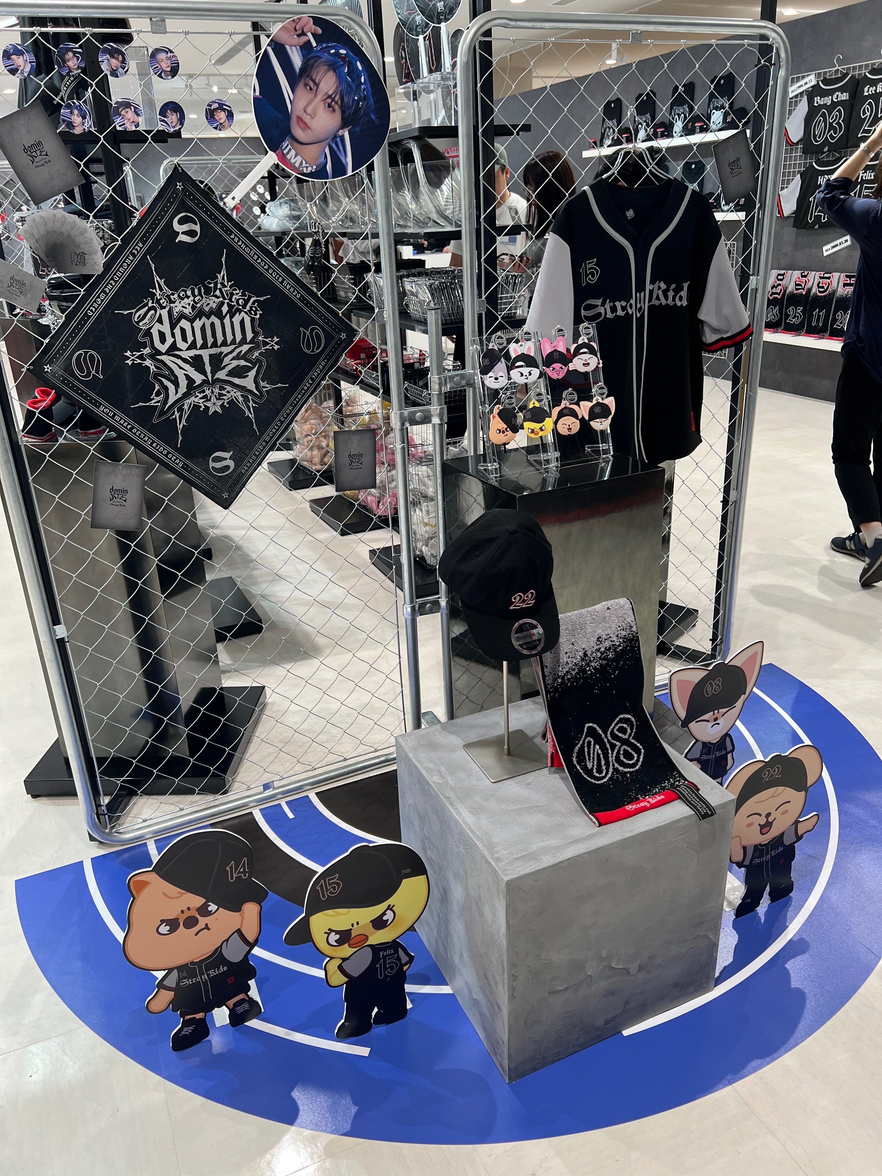 Stray Kids dominATE 東京銀座ポップアップストアでチャンビン運
