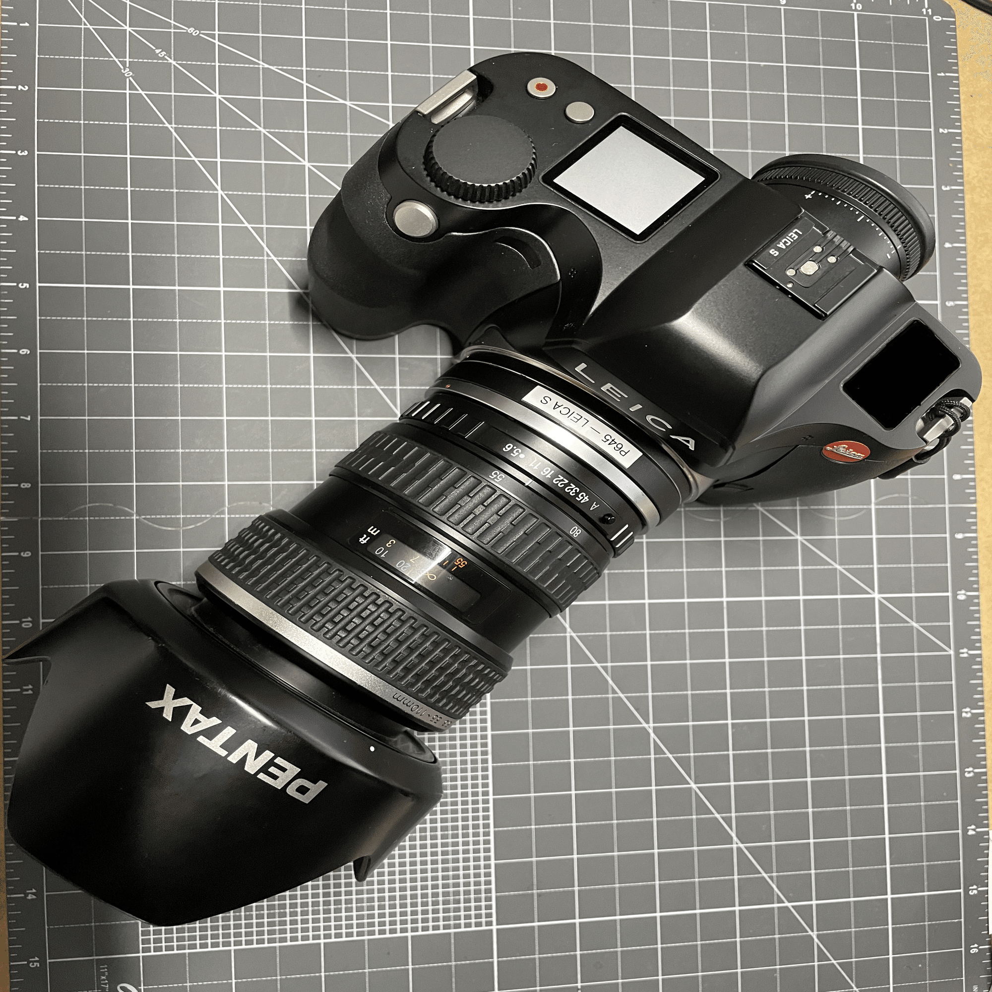 Leica S マウントのオールドレンズ利用の話｜nakamot_ø＠壮年期編