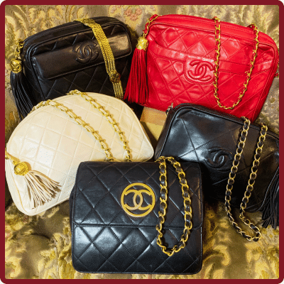 【VINTAGE】シャネル ココマーク ラウンドチェーンバッグ CHANEL シャネル チェーンショルダー マトラッセ ココマーク