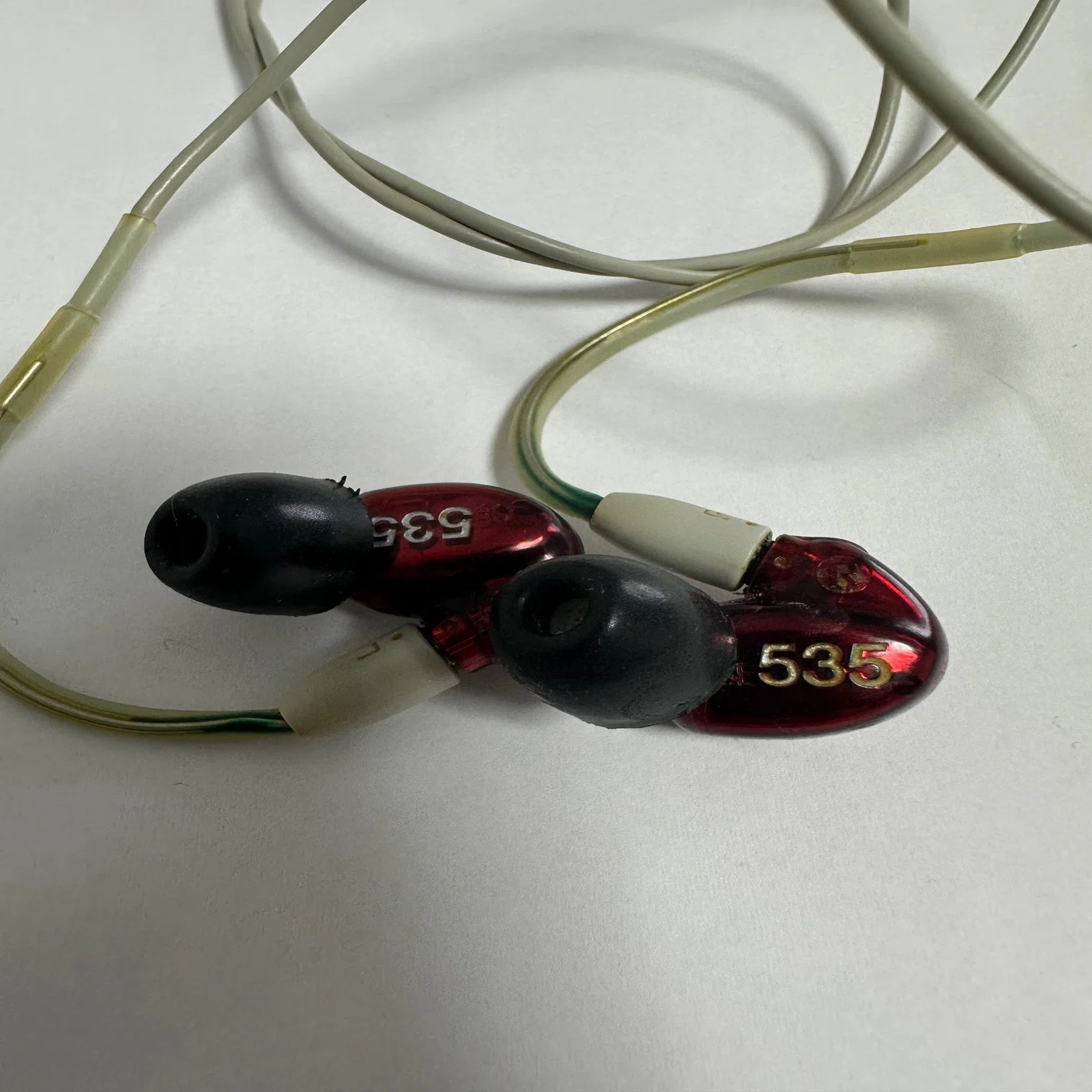 SHURE SE535LTD レッド イヤホン購入記録 (昔のお話)｜rosez