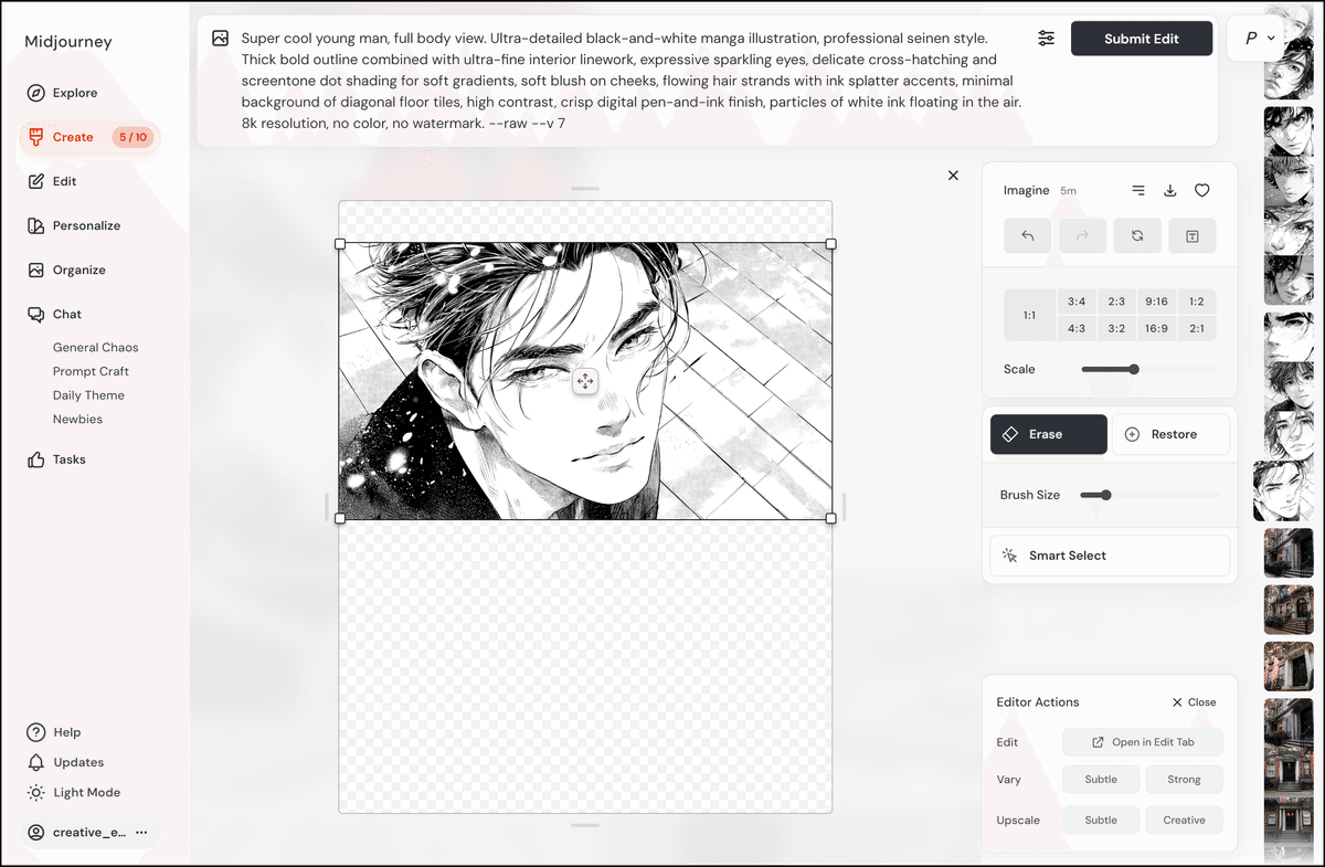 生成AIと漫画／ChatGPT o3とMidjourney v7で漫画スタイルの開発