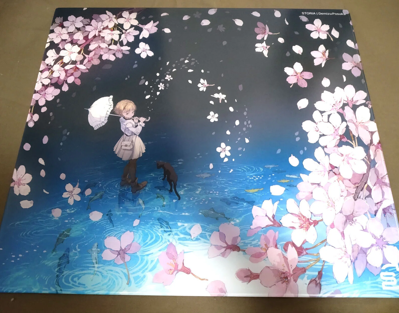 STORIA Gaming Glass Mousepad Sloth DemizuPosuka Edition｜五月雨