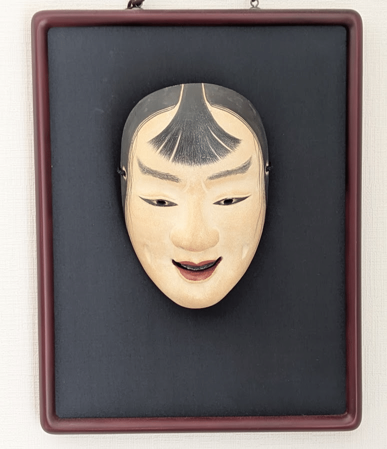 自宅用能面展示ボード｜Kiyoshi Kimura