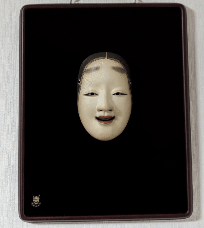 現在作成中の能面