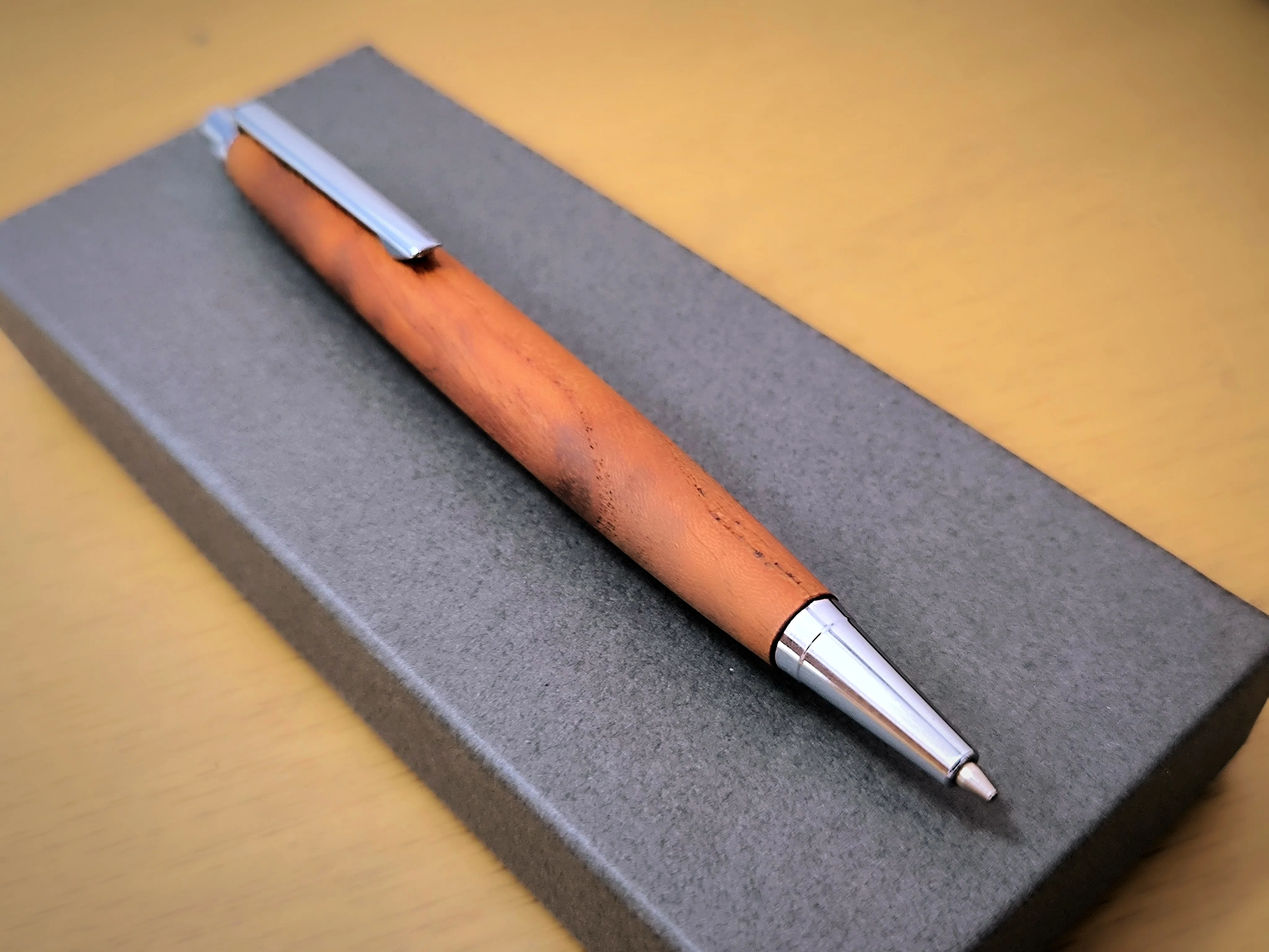 2 わたなべ木工芸 Penman003シャープペンシル(玄圃梨)のレビュー｜Neld