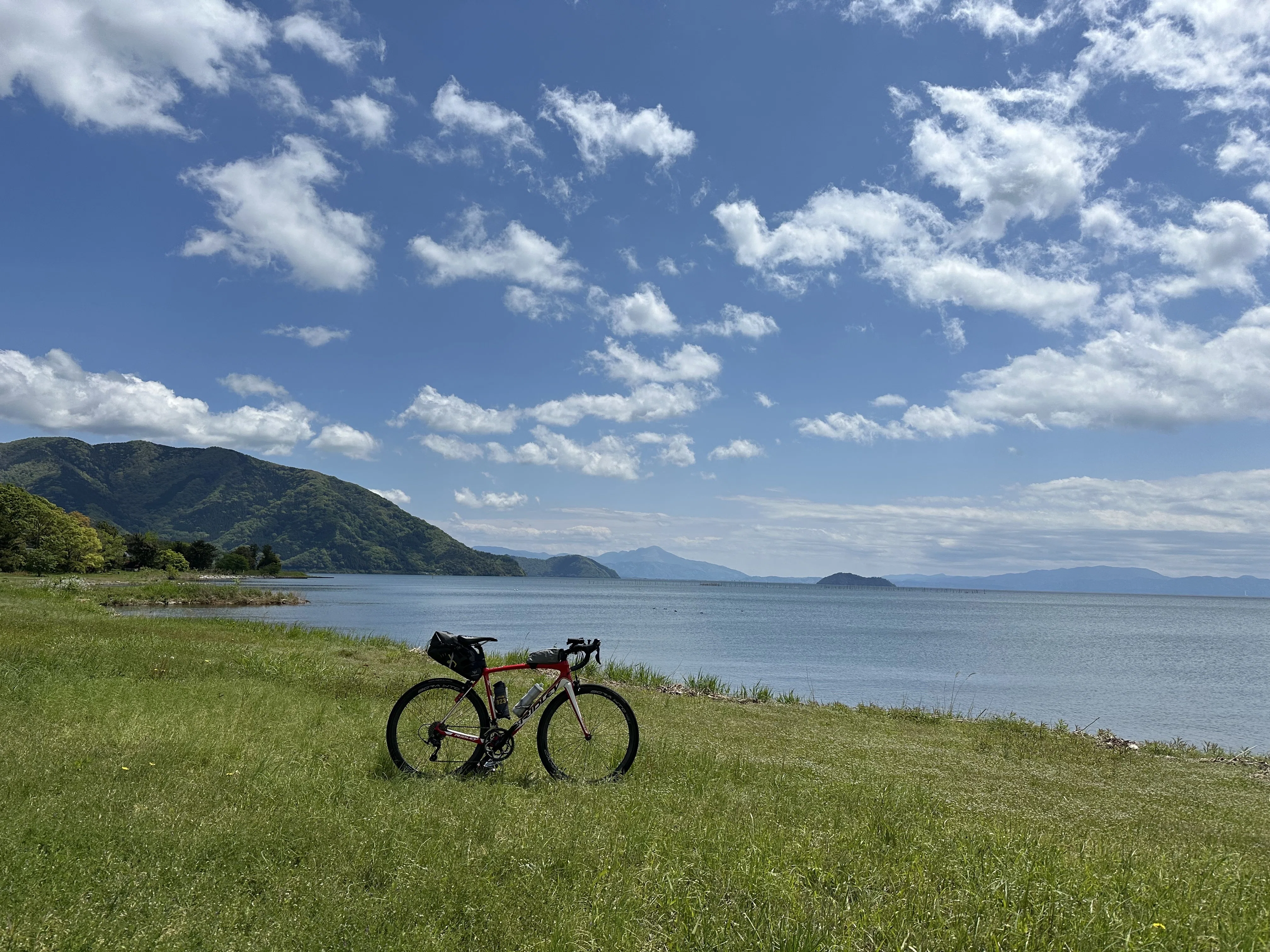新緑のメタセコイア並木を見たくて琵琶湖半周サイクリング｜Dr. Kano