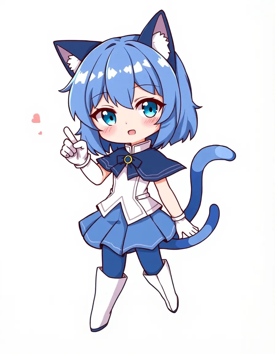 魔法少女にゃーさんAI生成記録｜にゃー会長