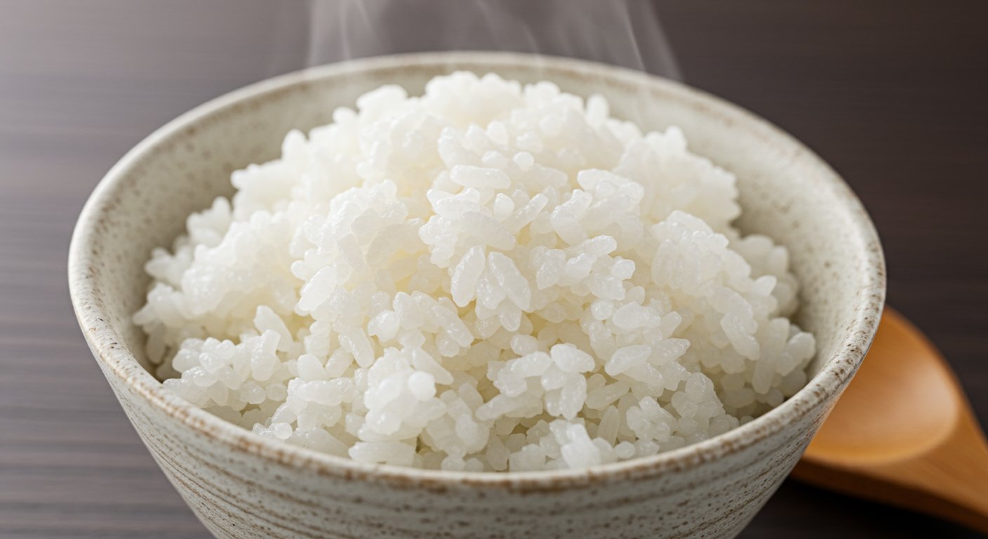 エレコム1合炊きIH炊飯器で炊いた美味しそうなご飯