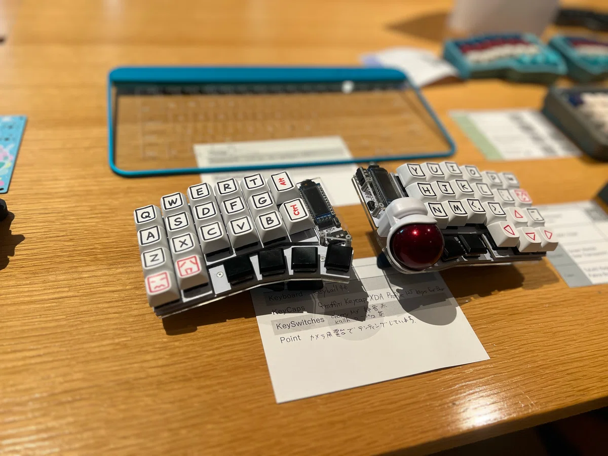 天下一キーボードわいわい会Vol.8展示キーボード撮影写真｜kazy