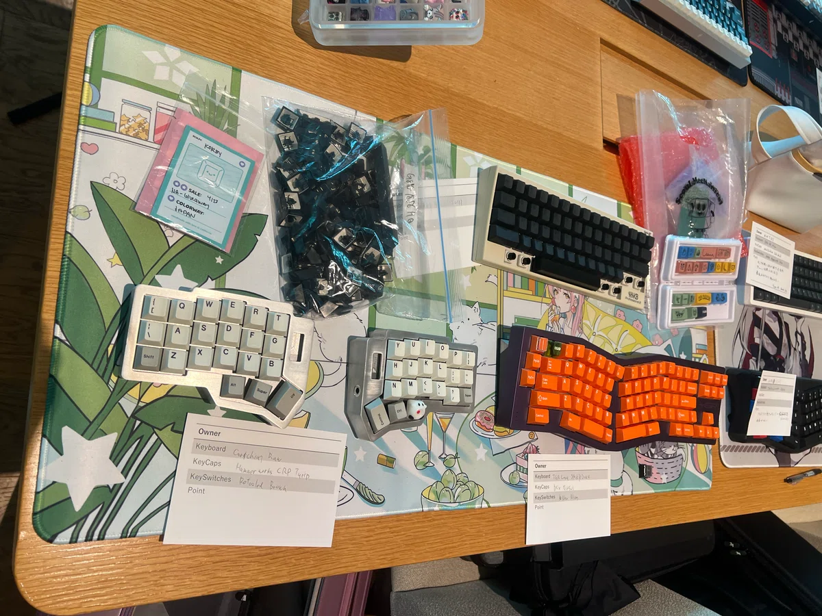 天下一キーボードわいわい会Vol.8展示キーボード撮影写真｜kazy