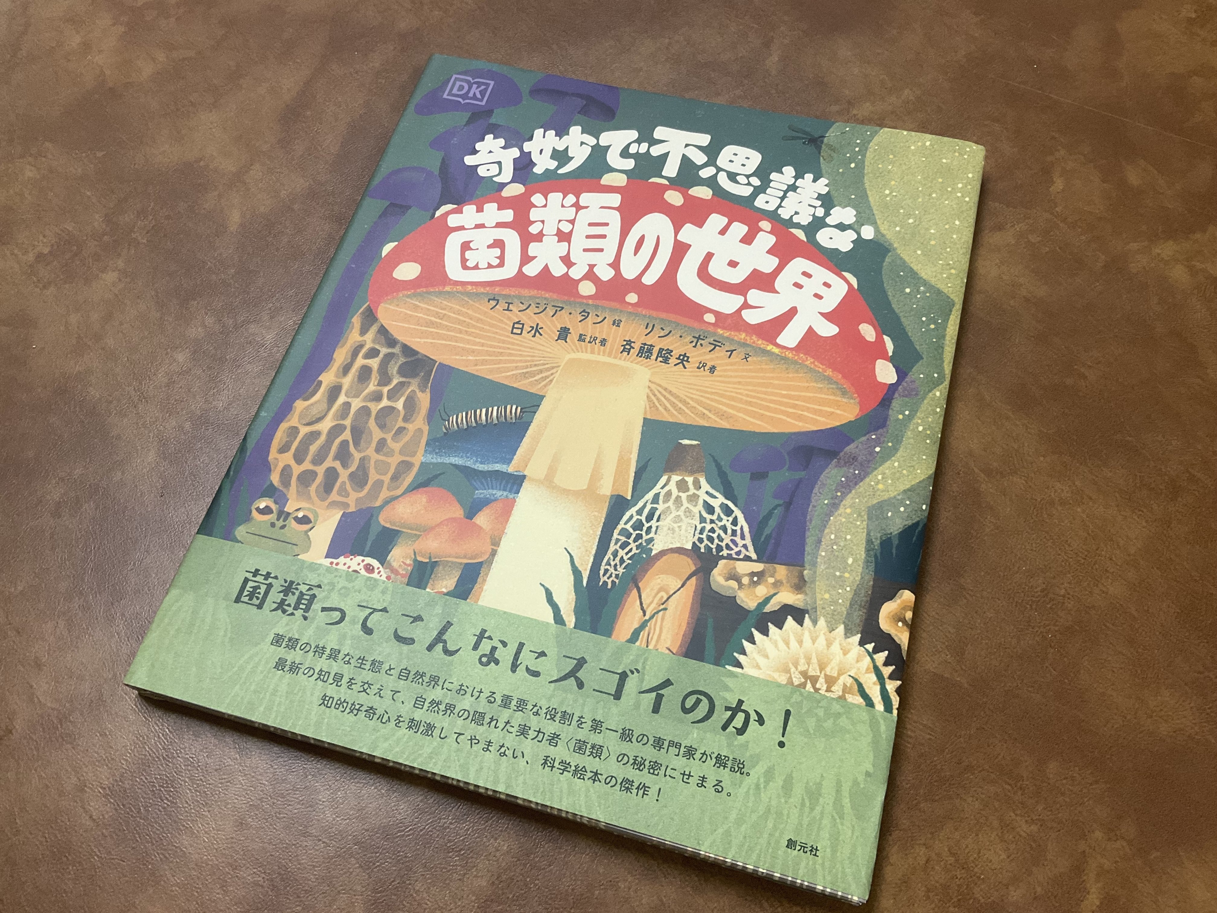 奇妙で不思議な菌類の世界』ができるまで｜白水 貴