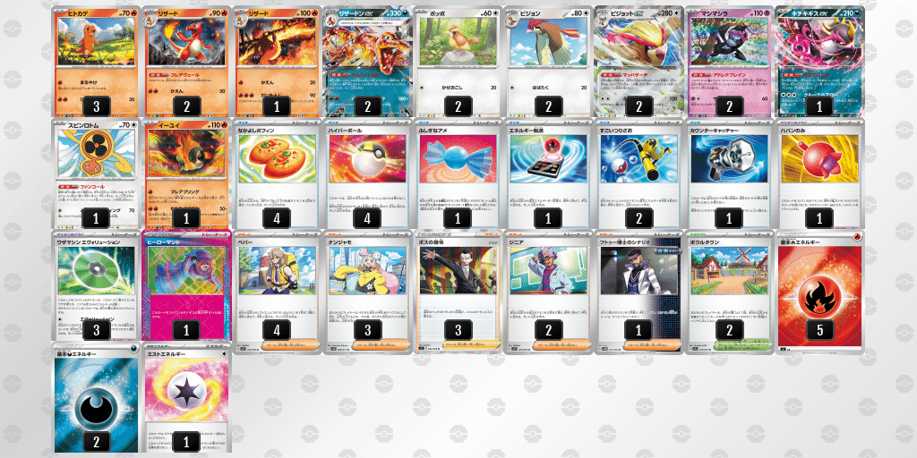 ポケカ CL愛知TOP8構築 ホルビーエヴォリューション エクストラ
