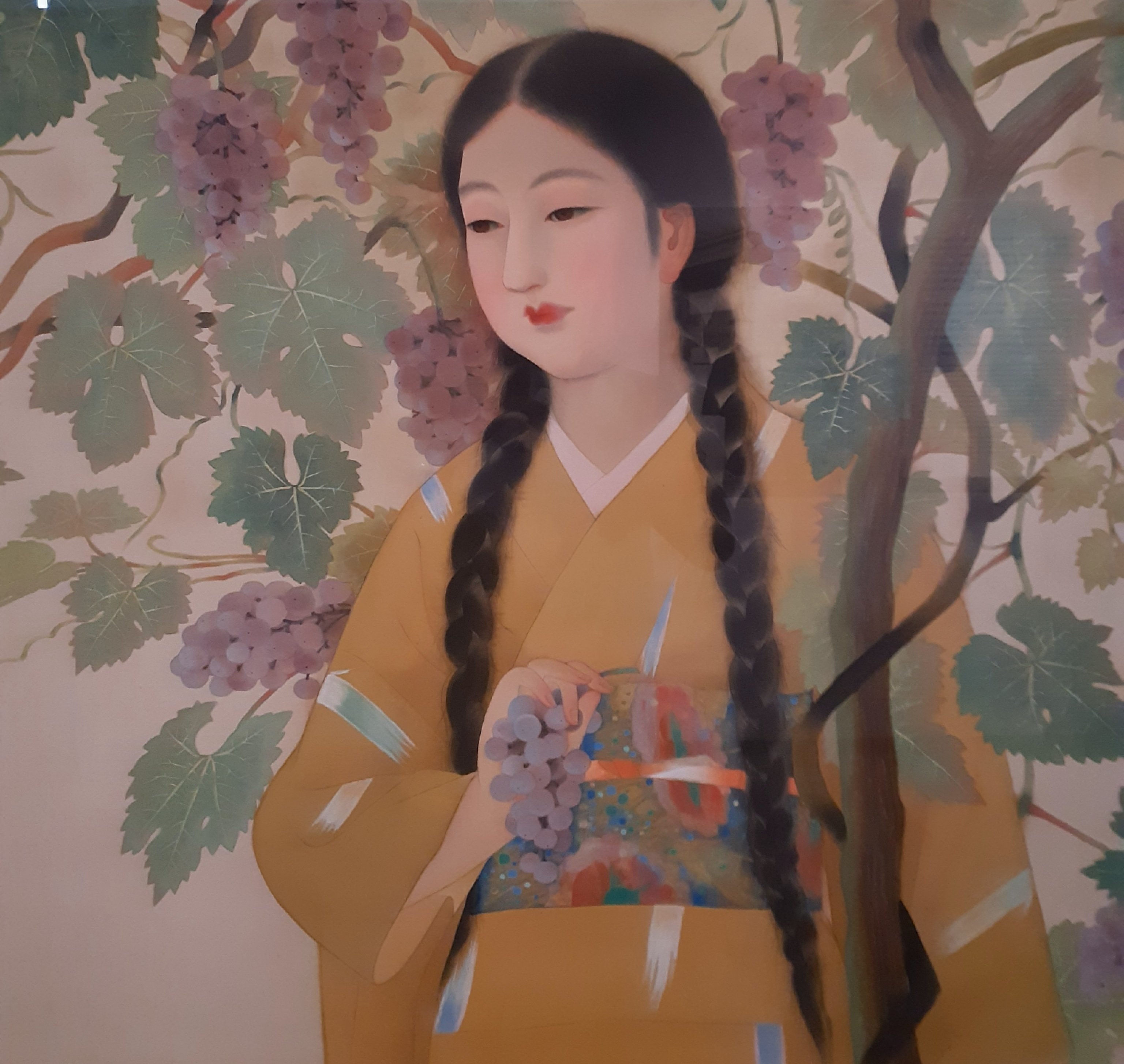 京都府立、堂本印象美術館】伊東深水特別展と野外彫刻展｜吉祥旦(きったん)