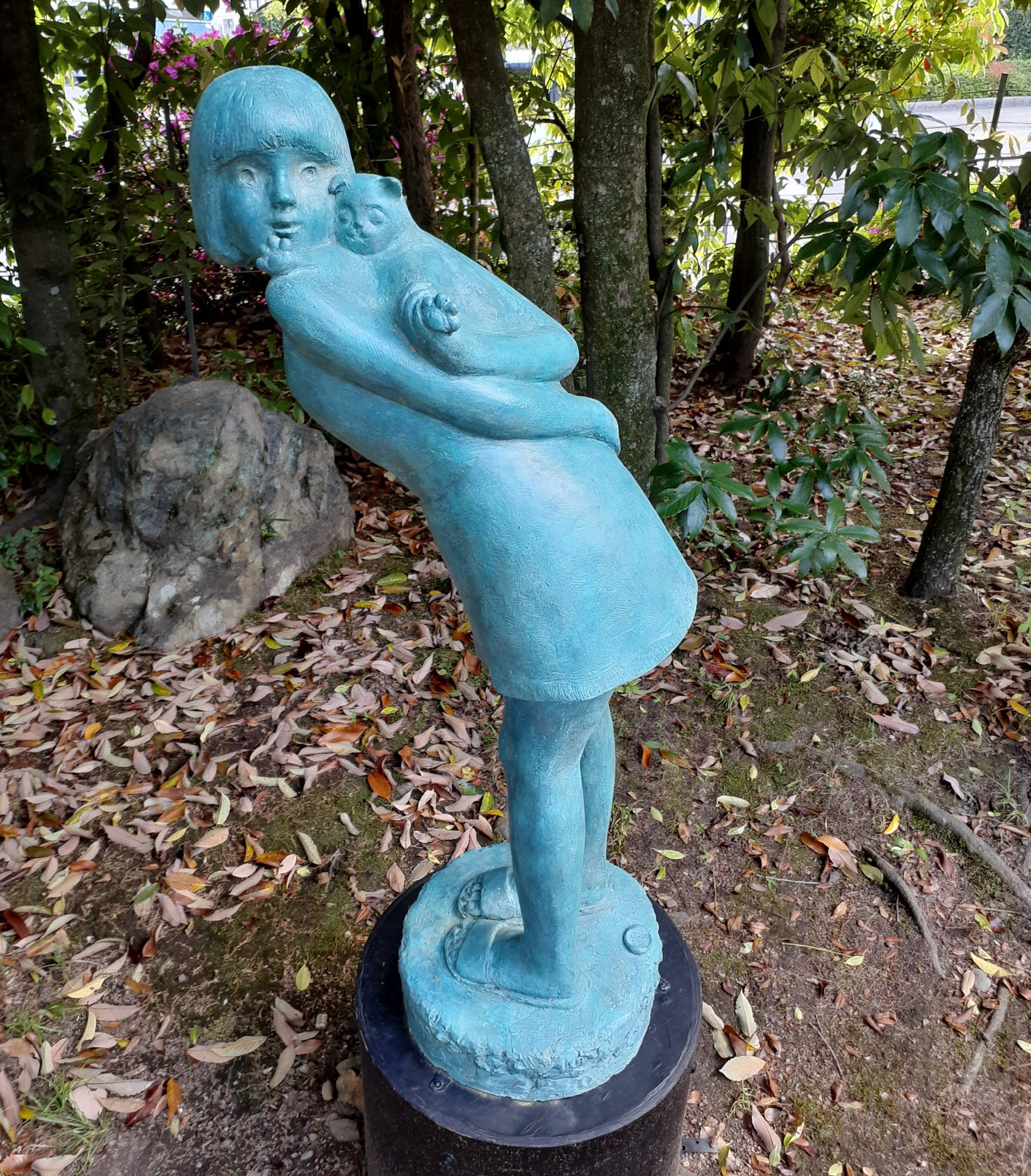 京都府立、堂本印象美術館】伊東深水特別展と野外彫刻展｜吉祥旦(きったん)