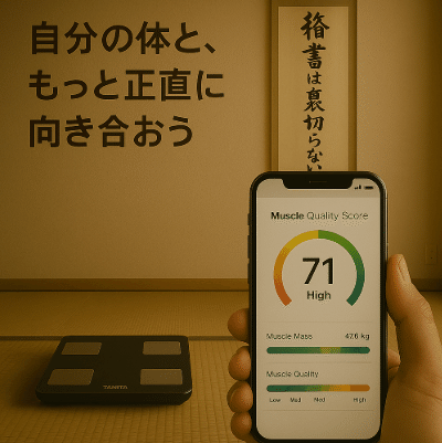 体験レビュー】タニタ RD-931L 体組成計で筋肉の質を測定！4C