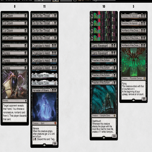 mtg 黒単　デーモン　デッキ　スタンダード mtg 黒単 デーモン デッキ スタンダード mtg 黒単デーモンデッキ