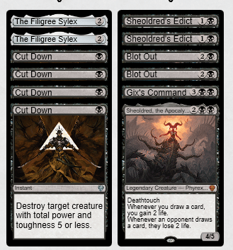 MTG スタンダード 黒単デーモン デッキパーツ MTG スタンダード 黒単デーモン デッキパーツ スタンダード】即