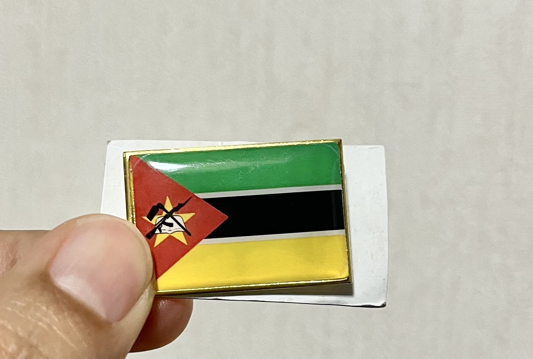 万博 モザンビーク館 ピンバッジ モザンビークパビリオン 地図 万博