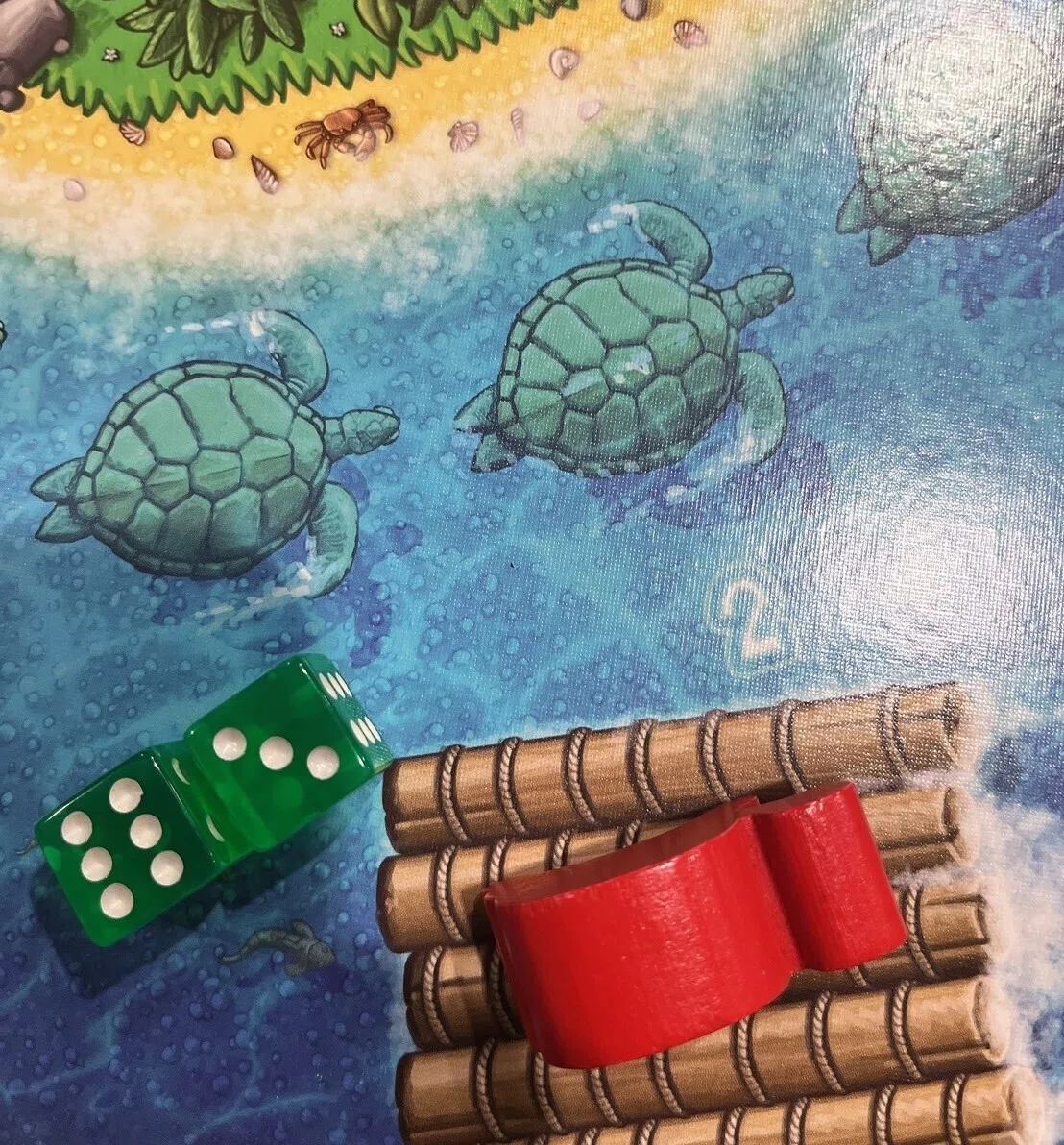 ボードゲーム紹介】ウミガメの島｜Ryusei Games