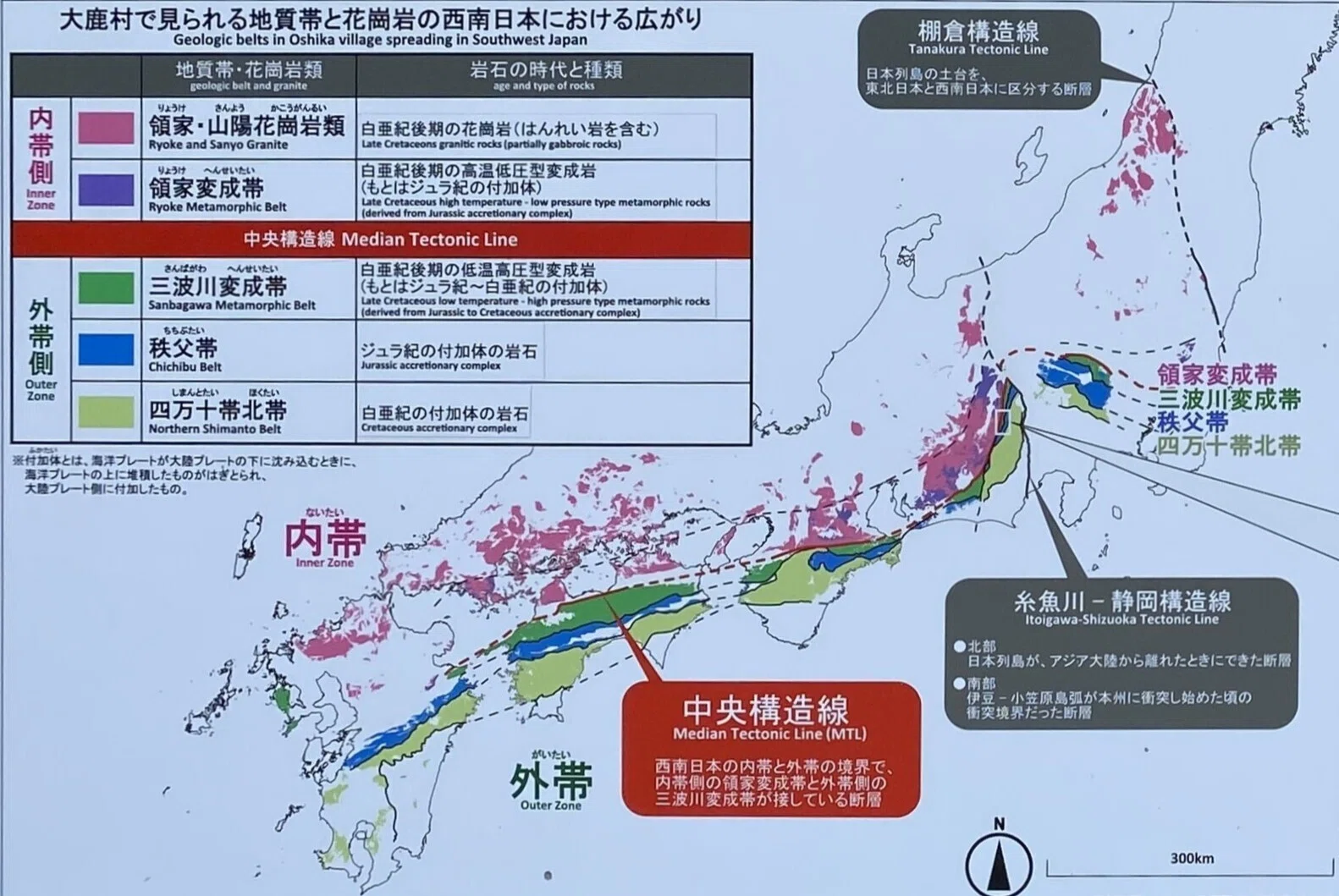 中央構造線・フォッサマグナを巡る2 「 『中央構造線博物館』と『大