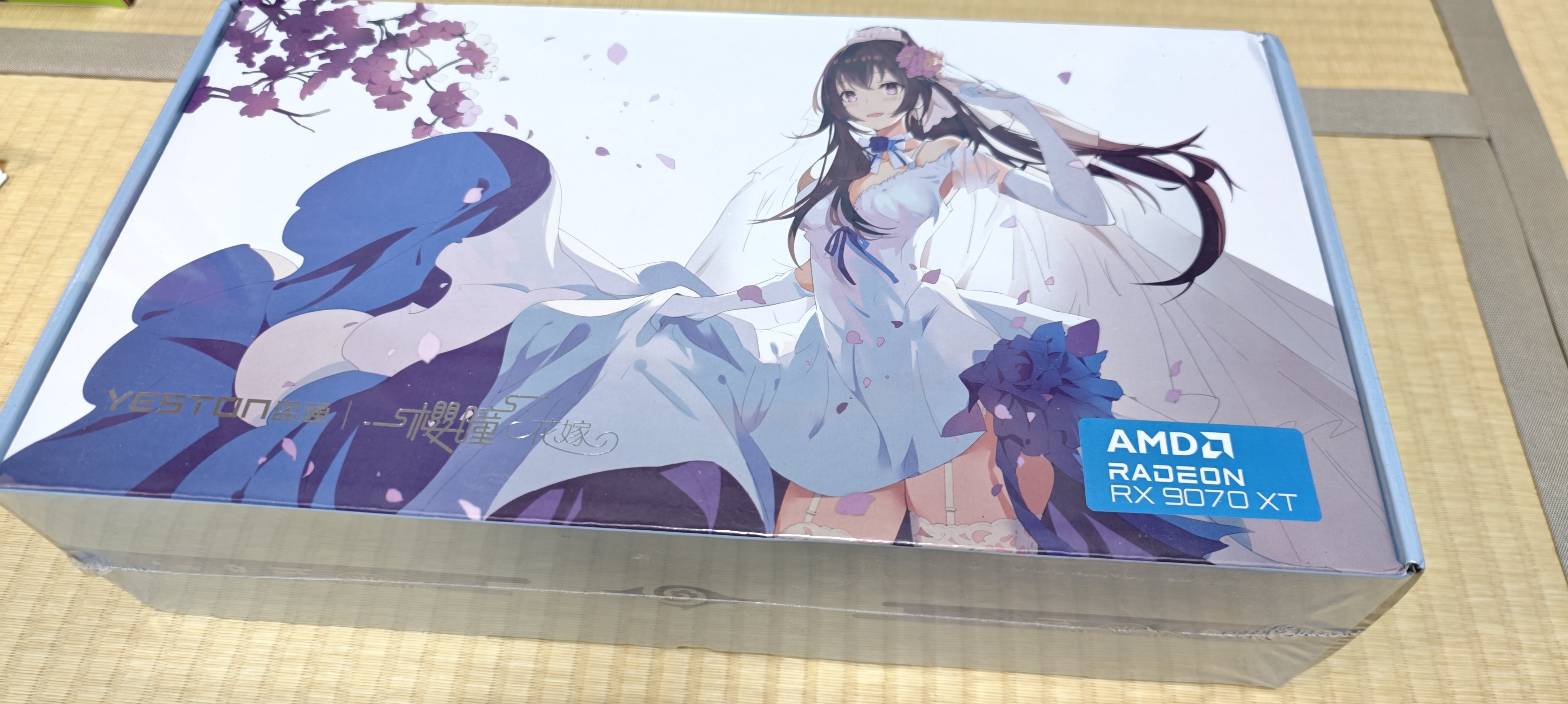 Yeston Sakura Radeon RX 9070 XTを取り付けた話｜snski276
