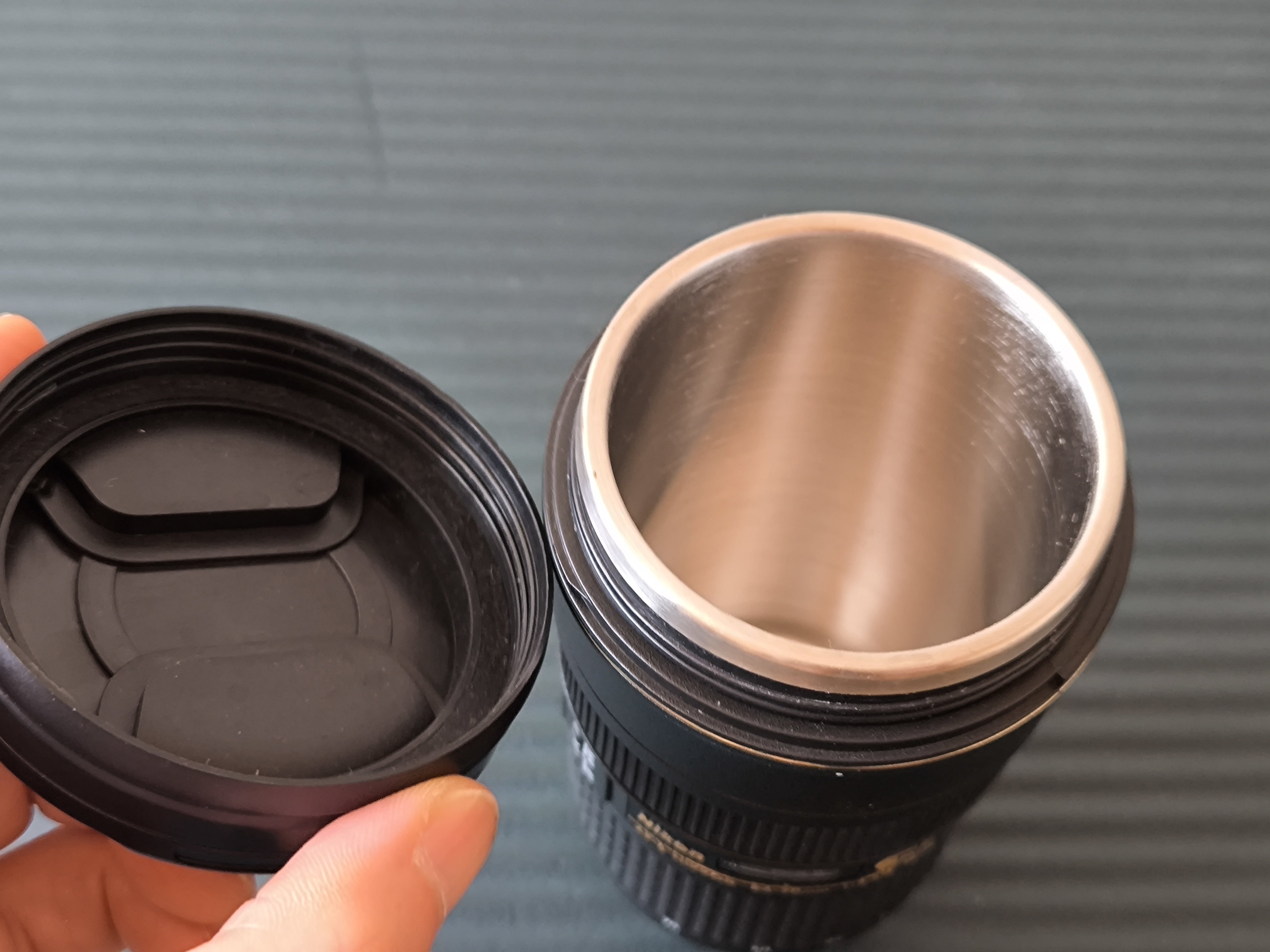 【新品未使用】ニコンタンブラー ニッコール　タンブラー　NIKKOR TUMBLER　24-70㎜　ニコン　レンズ型タンブラー NIKON ニコンの本気！新ニッコールタンブラー『60mm f⁄2.8 Micro』レビュー